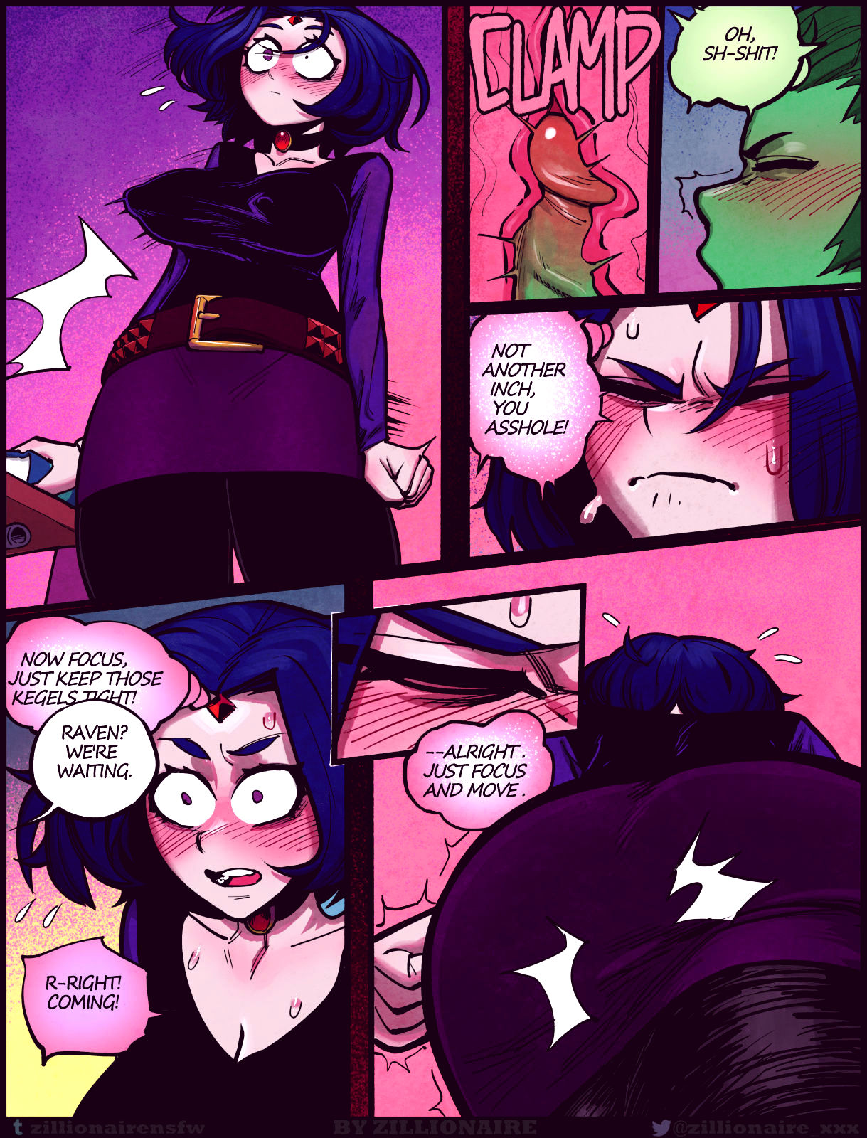 Luckless porn comic picture 14