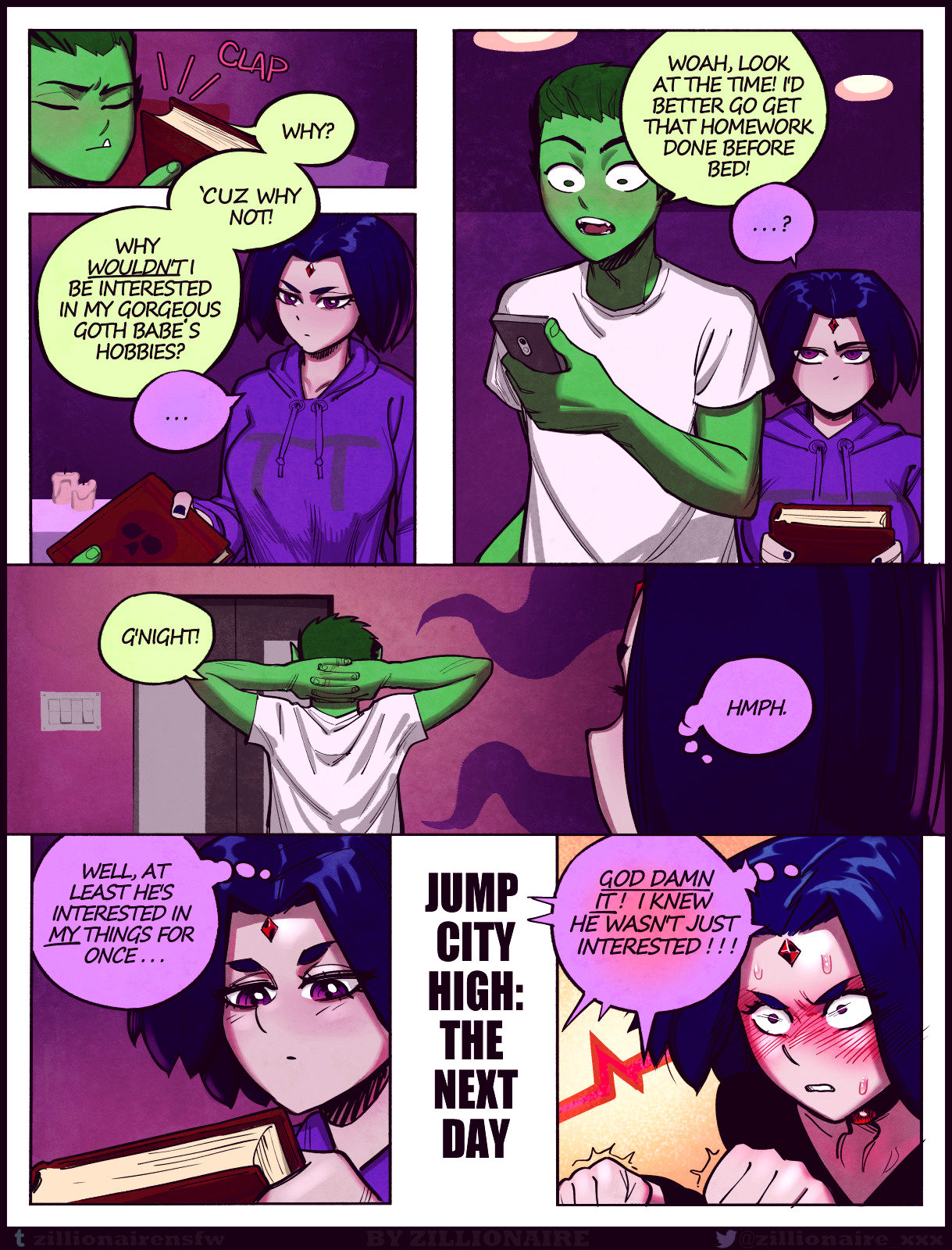 Luckless porn comic picture 4