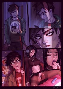 Melancholy of raven porn comic picture 1