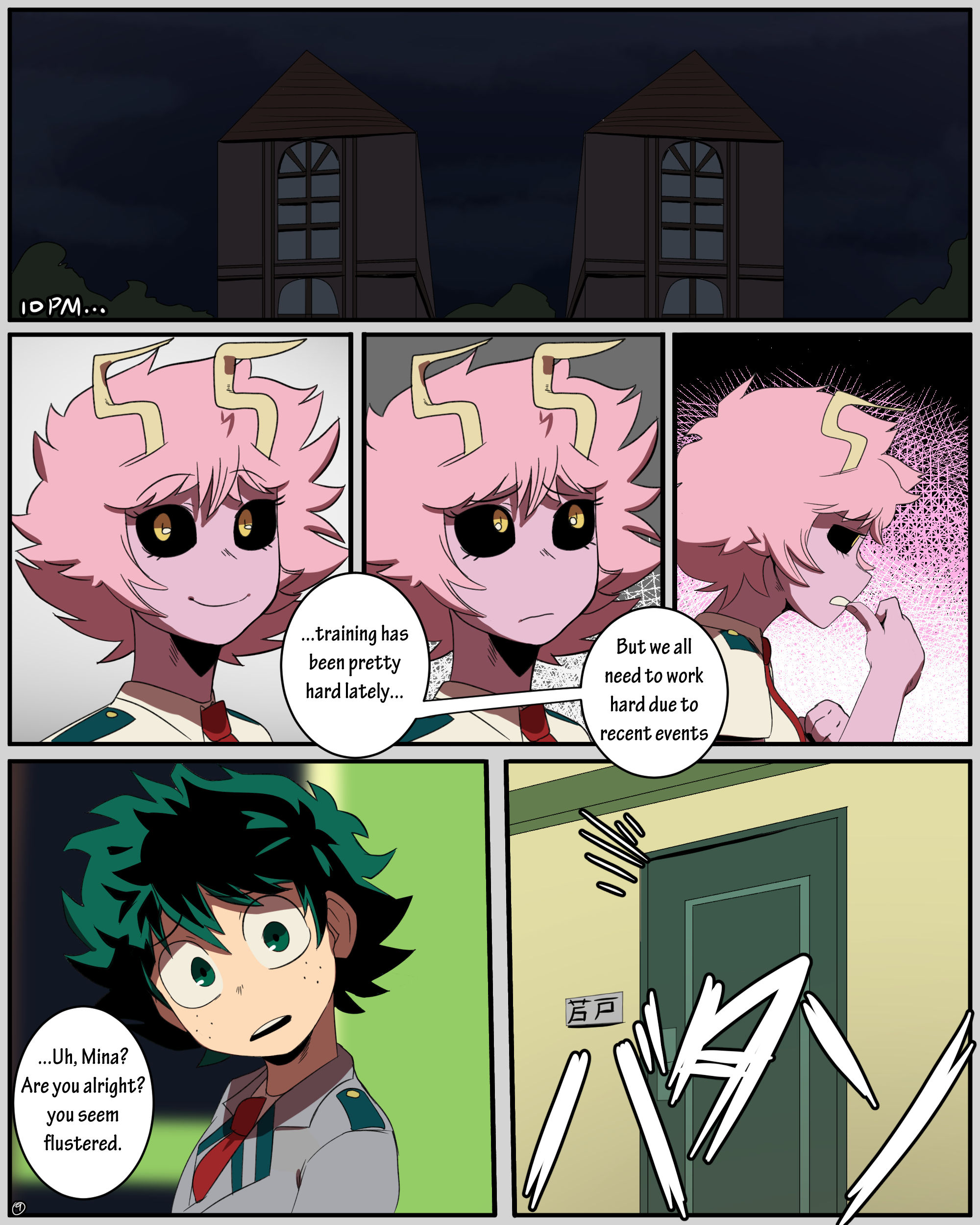 Mina x izuku comic hentai manga picture 10