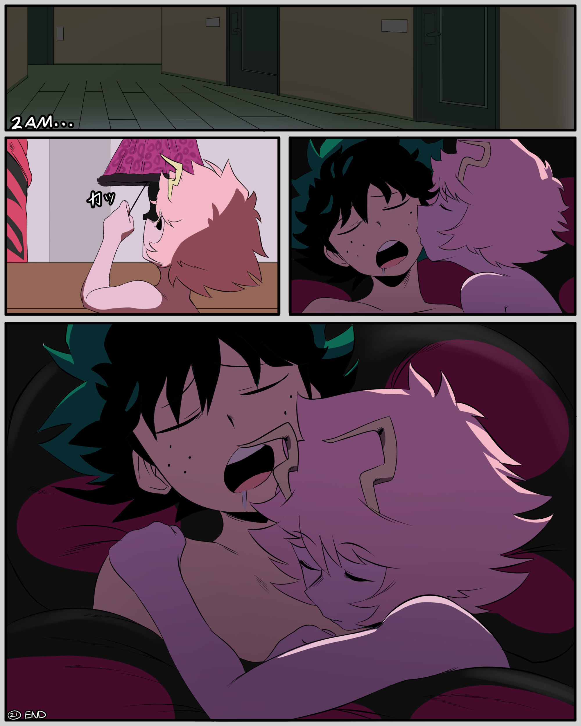 Mina x izuku comic hentai manga picture 22
