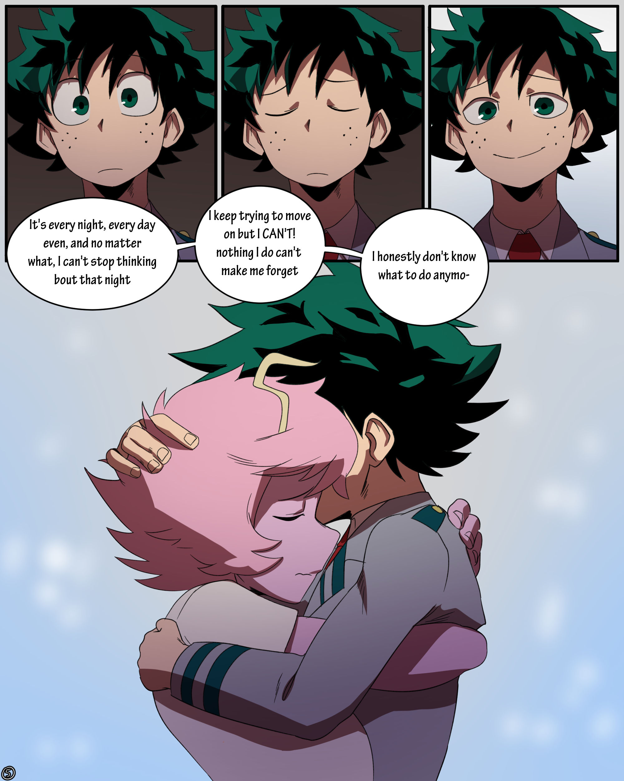 Mina x izuku comic hentai manga picture 6