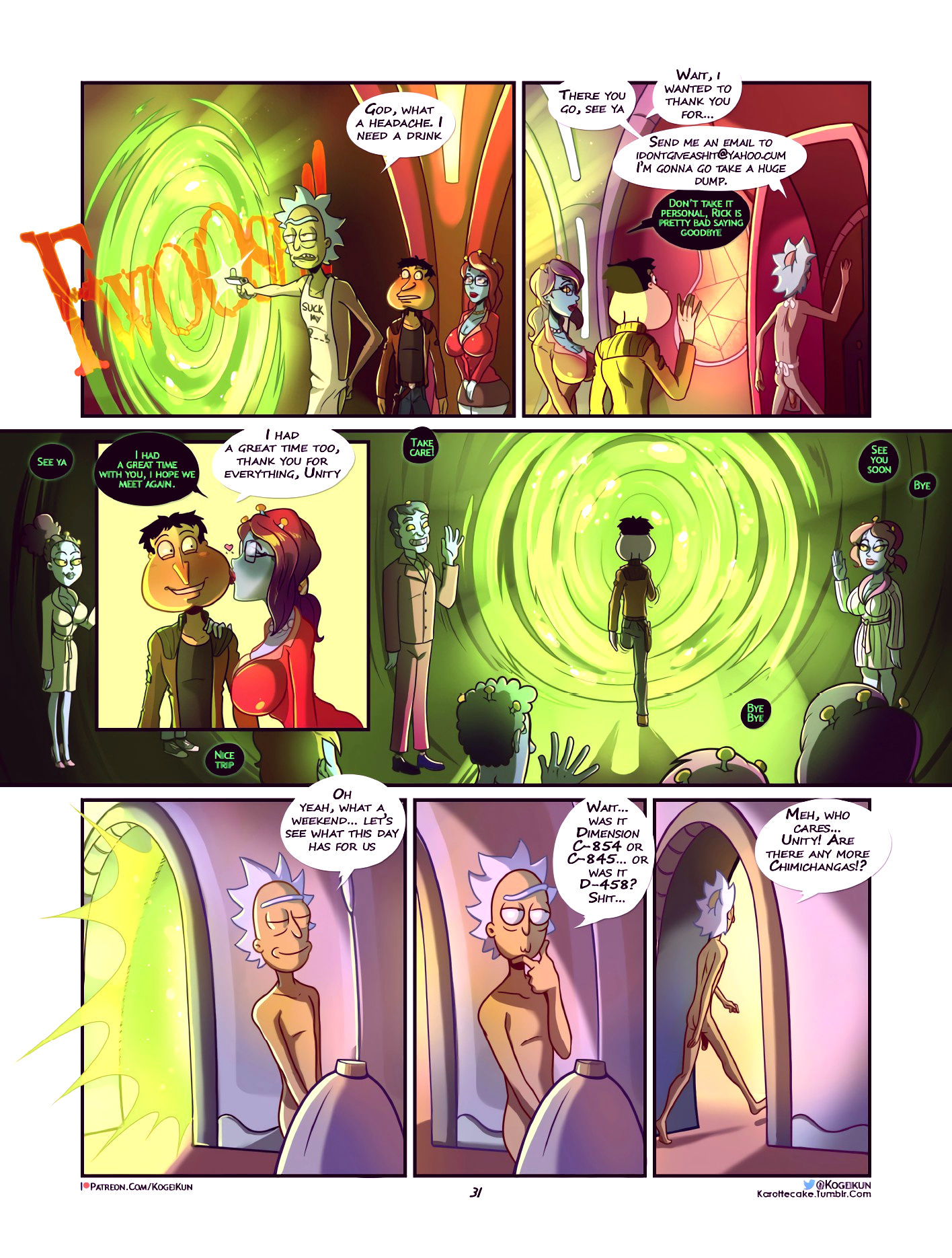 Quagmire into the multiverse porn comic picture 32