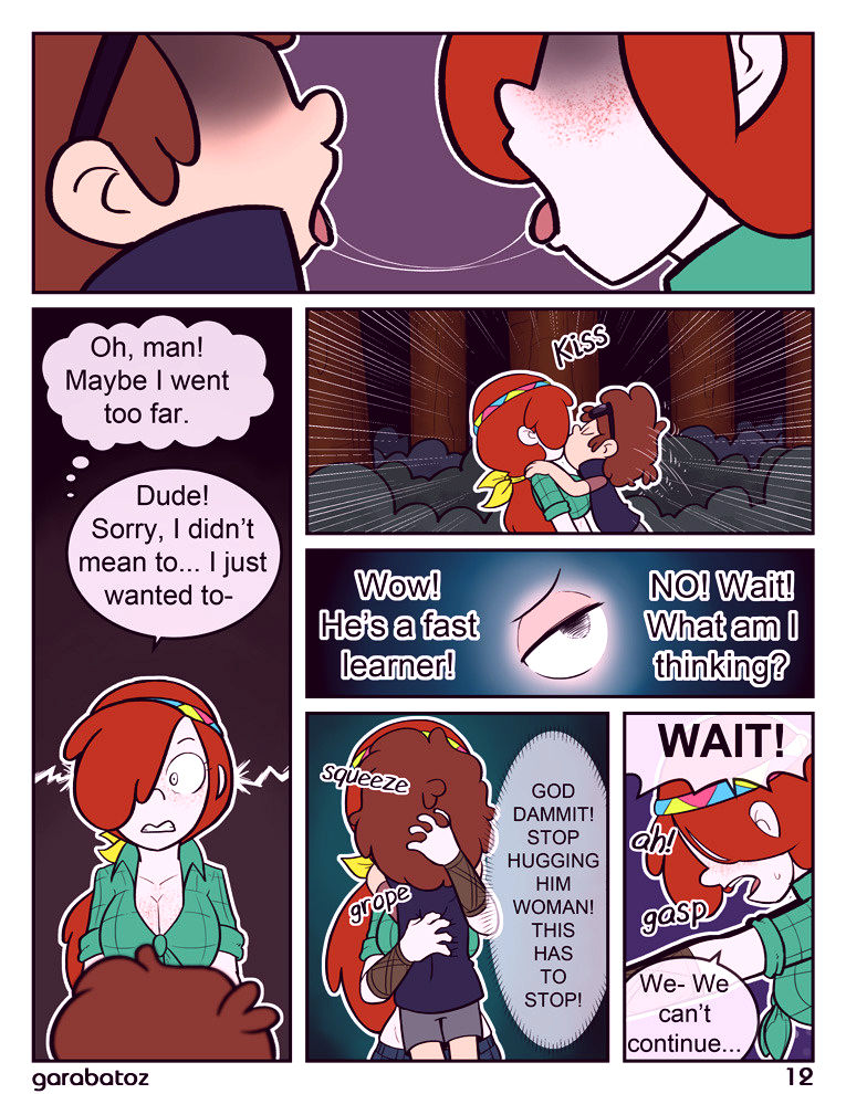 Road to the club first trip porn comic picture 12