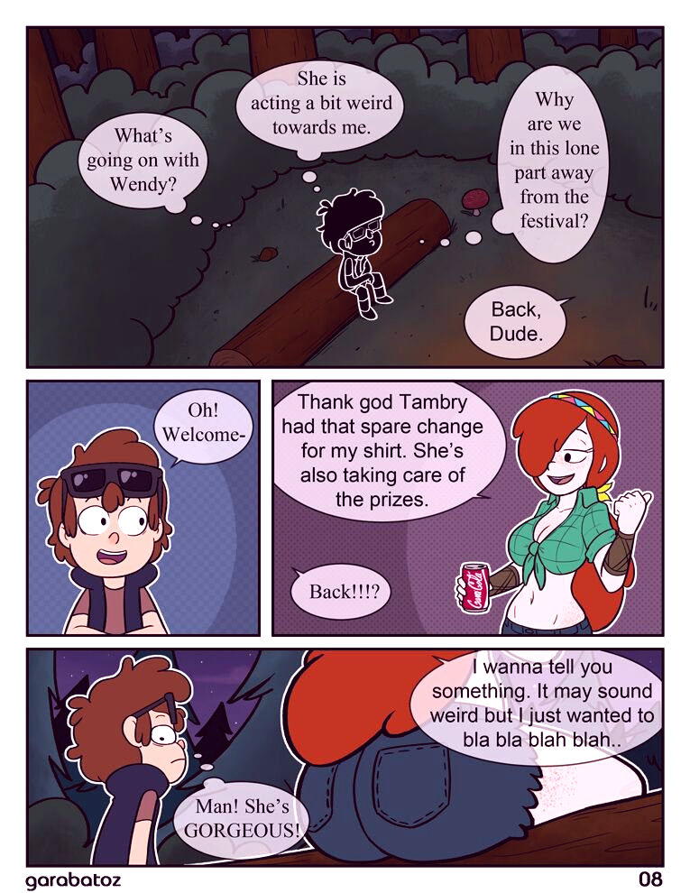Road to the club first trip porn comic picture 9