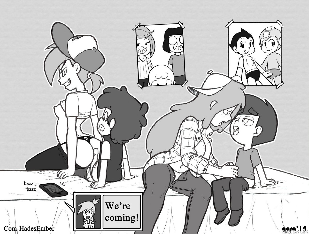 Swinger night porn comic picture 3