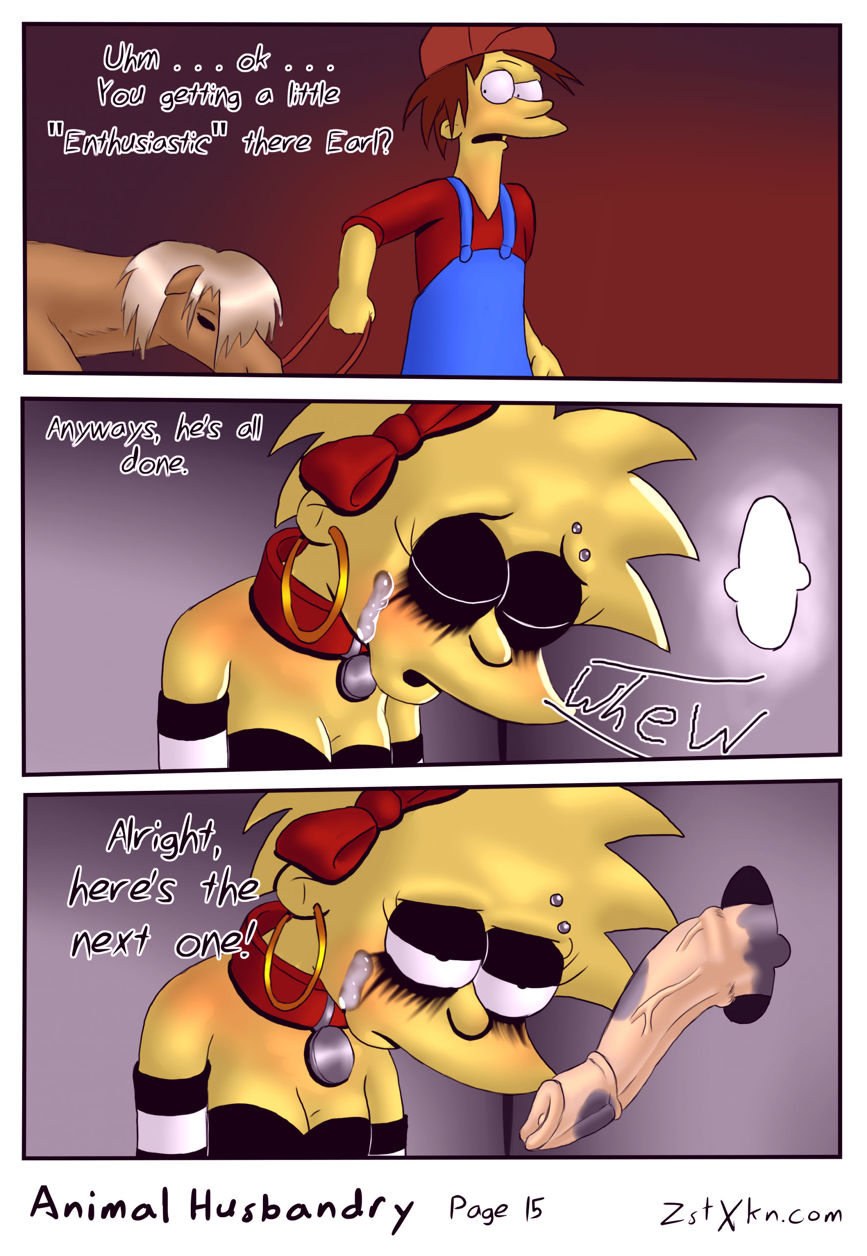 Animal husbandry porn comic picture 15