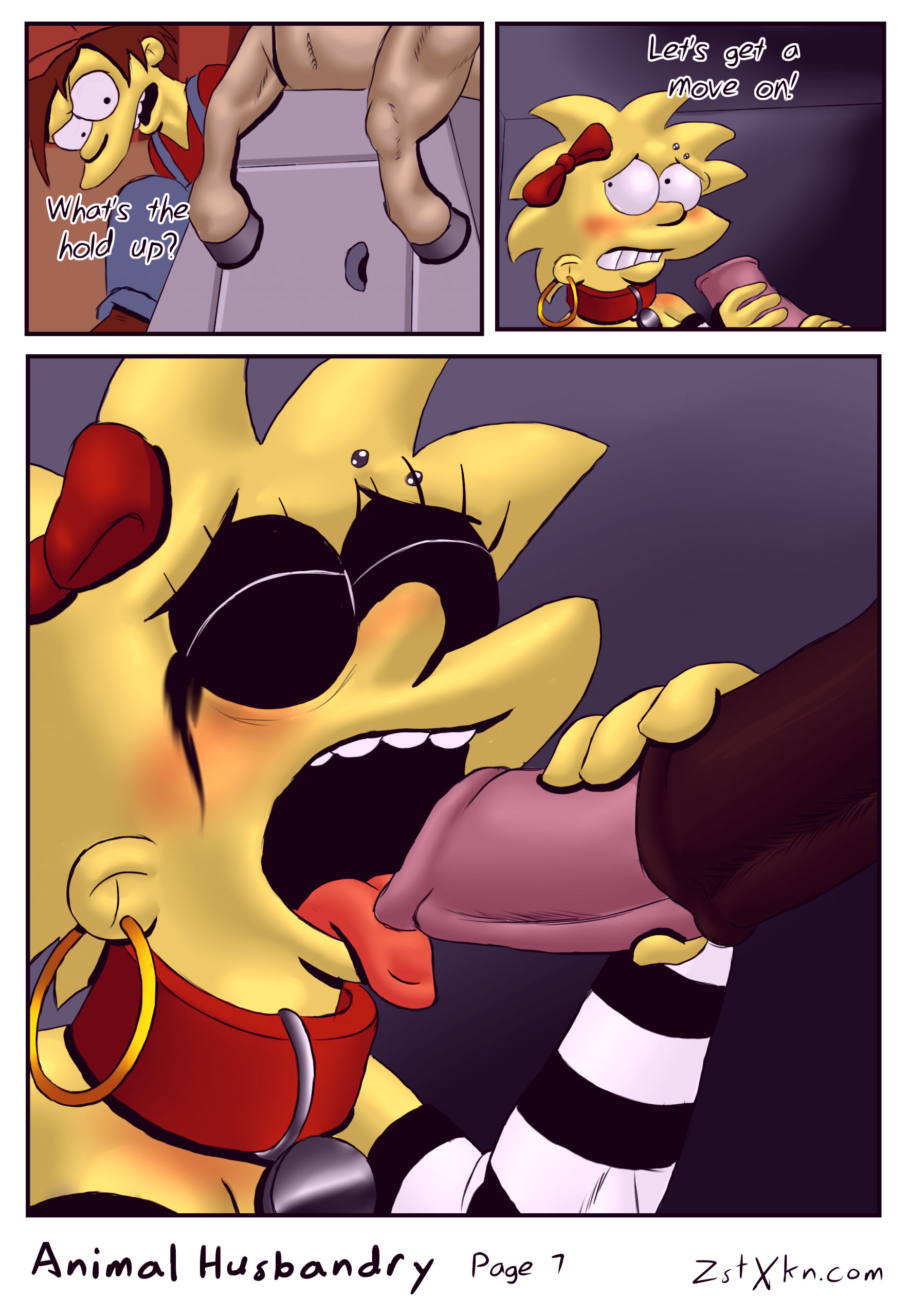 Animal husbandry porn comic picture 7