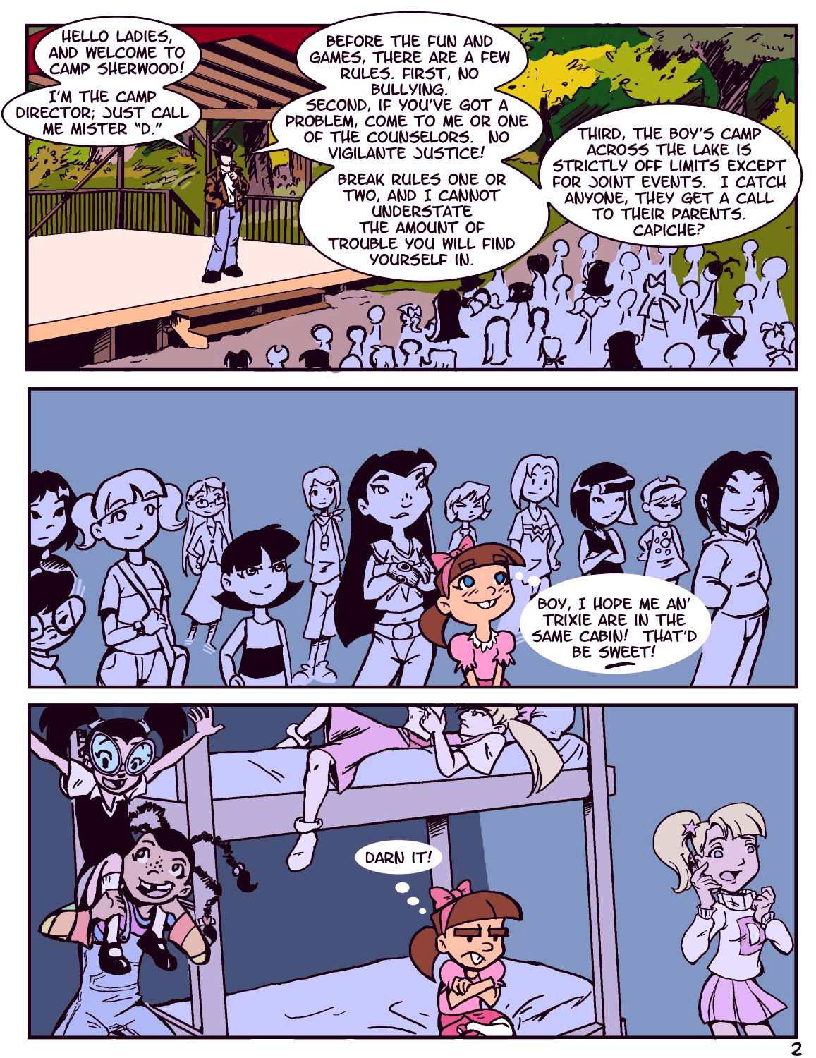 Camp sherwood porn comic picture 2