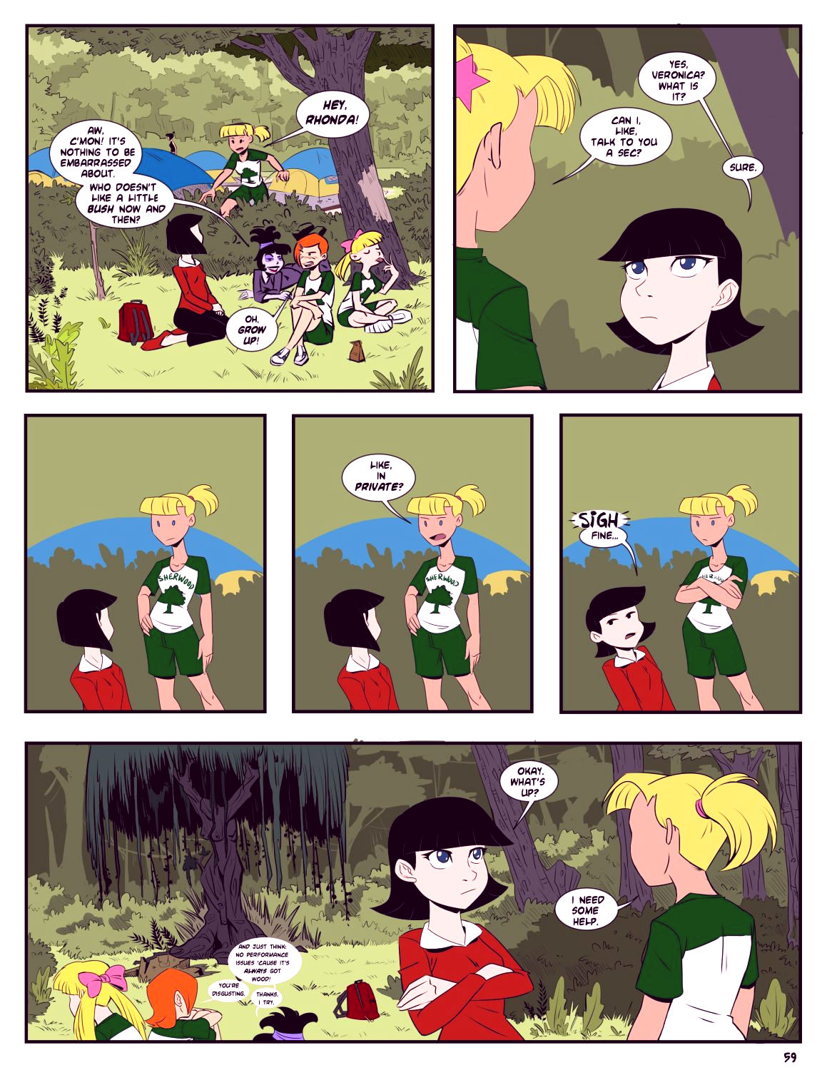 Camp sherwood porn comic picture 59