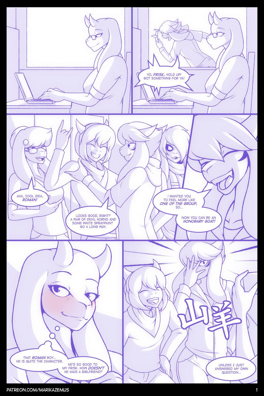 Honor among goats porn comic picture 1