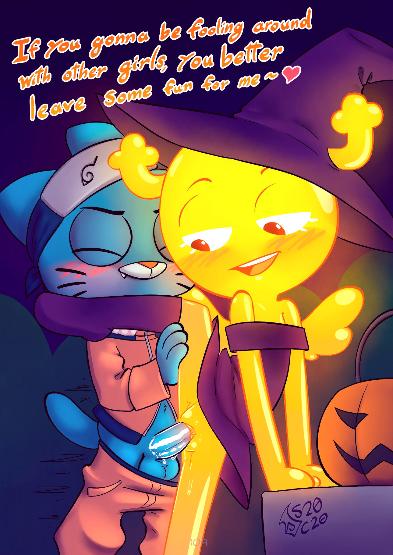 Lewdoween 2020 porn comic picture 110