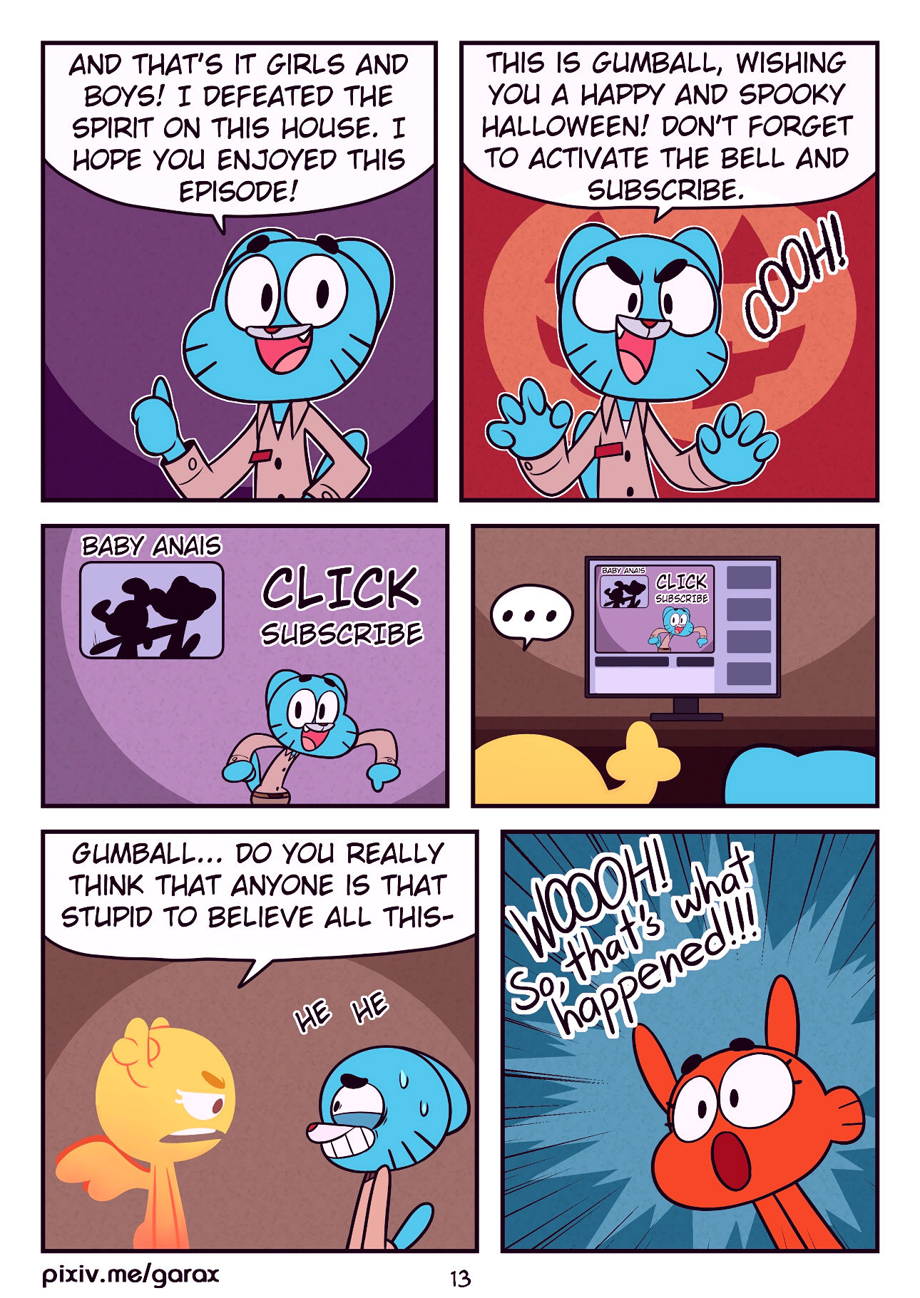 Lewdoween 2020 porn comic picture 14