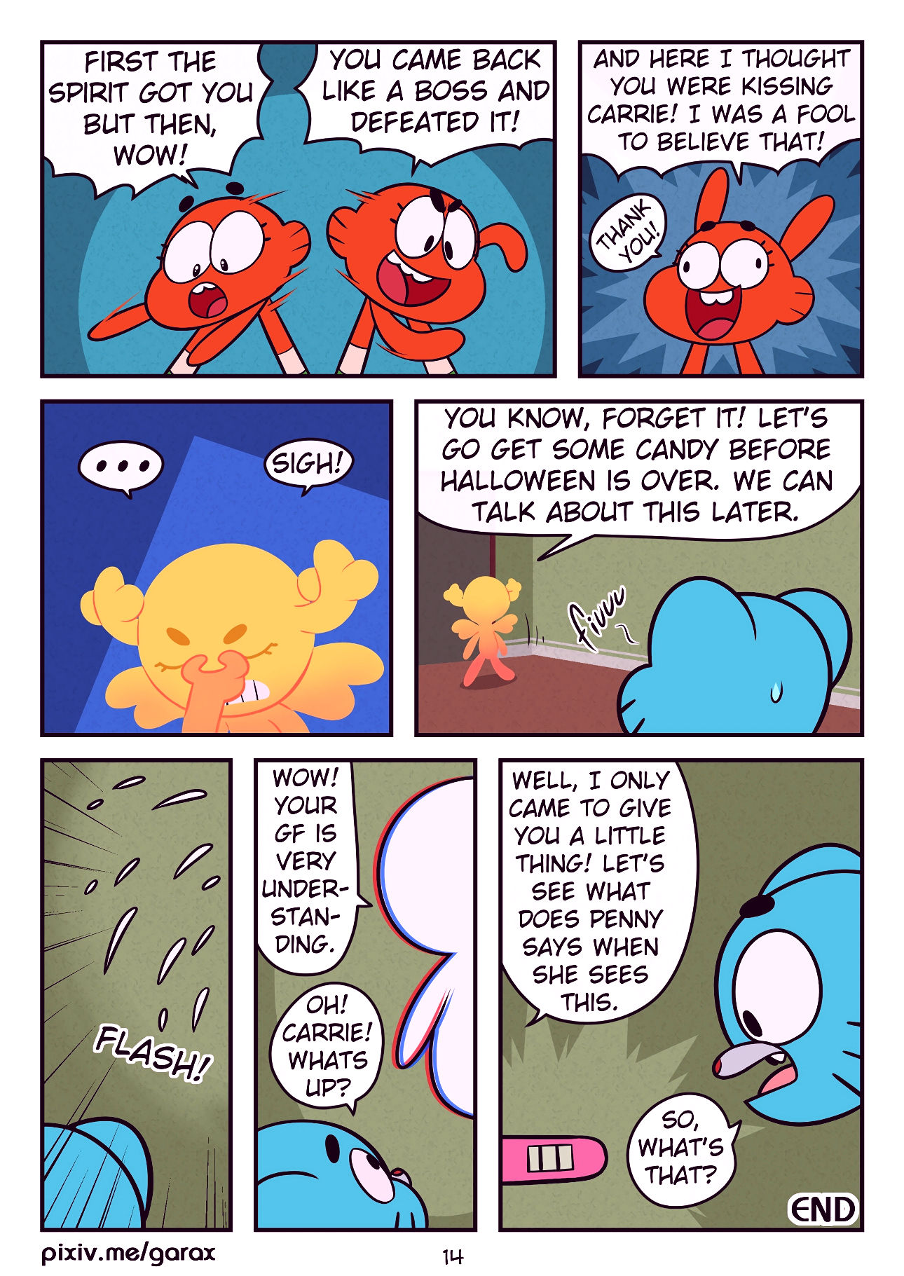Lewdoween 2020 porn comic picture 15