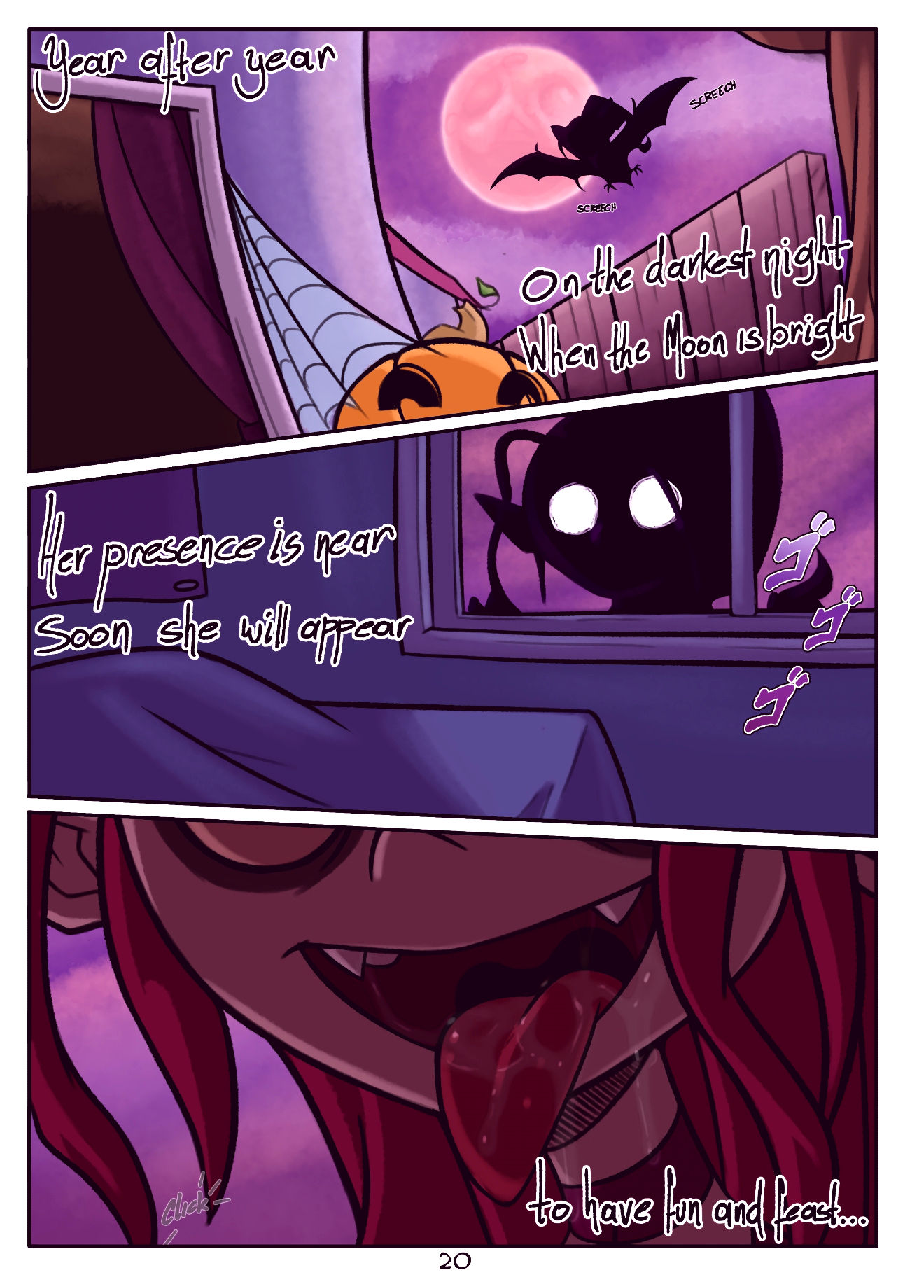 Lewdoween 2020 porn comic picture 21