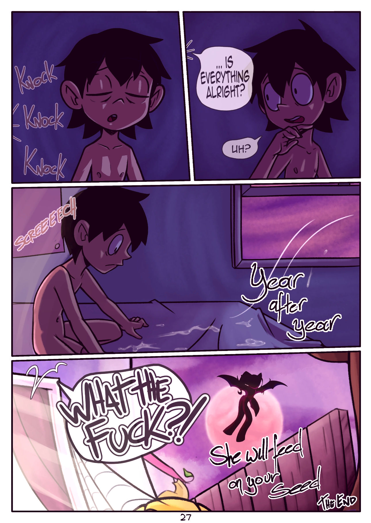 Lewdoween 2020 porn comic picture 28