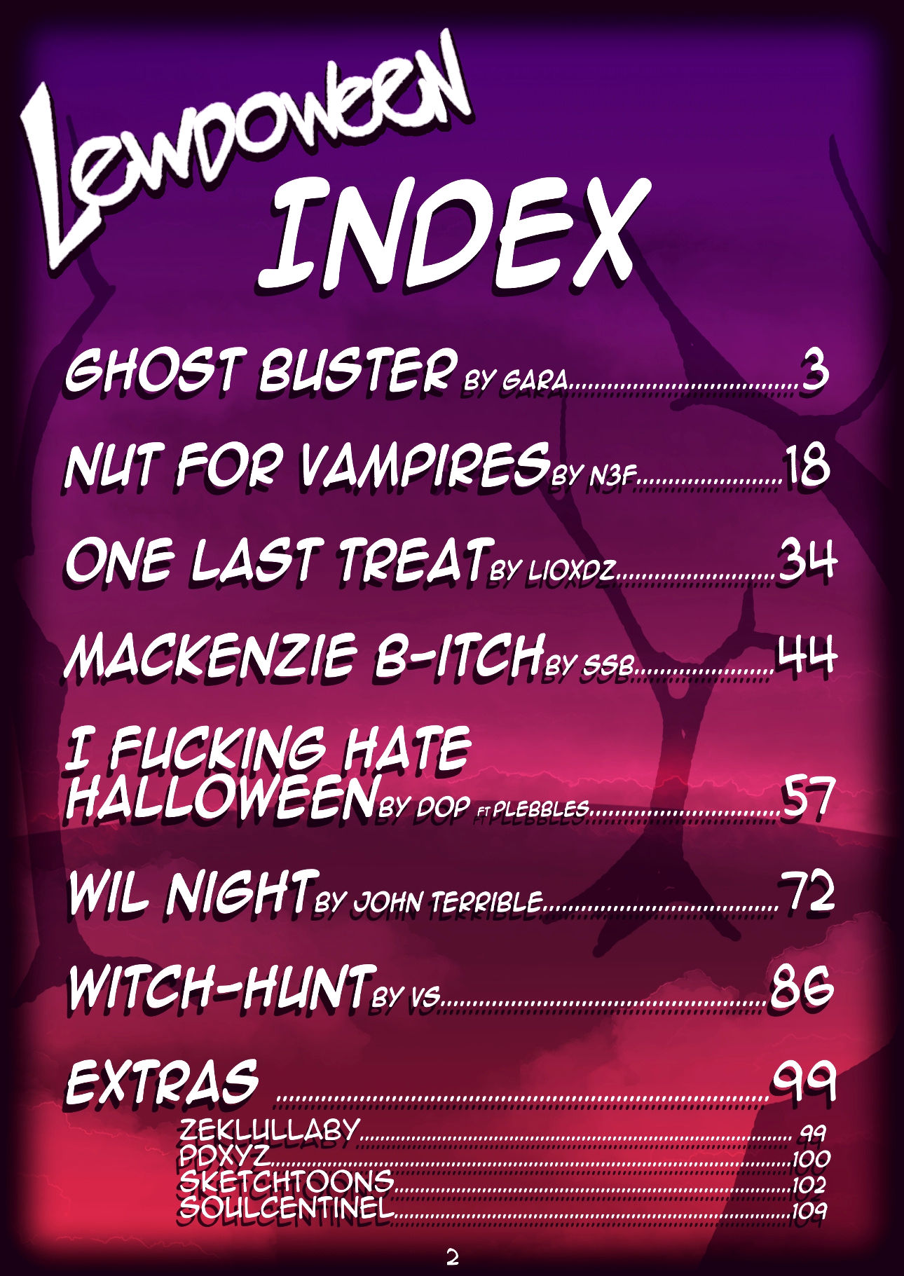 Lewdoween 2020 porn comic picture 3