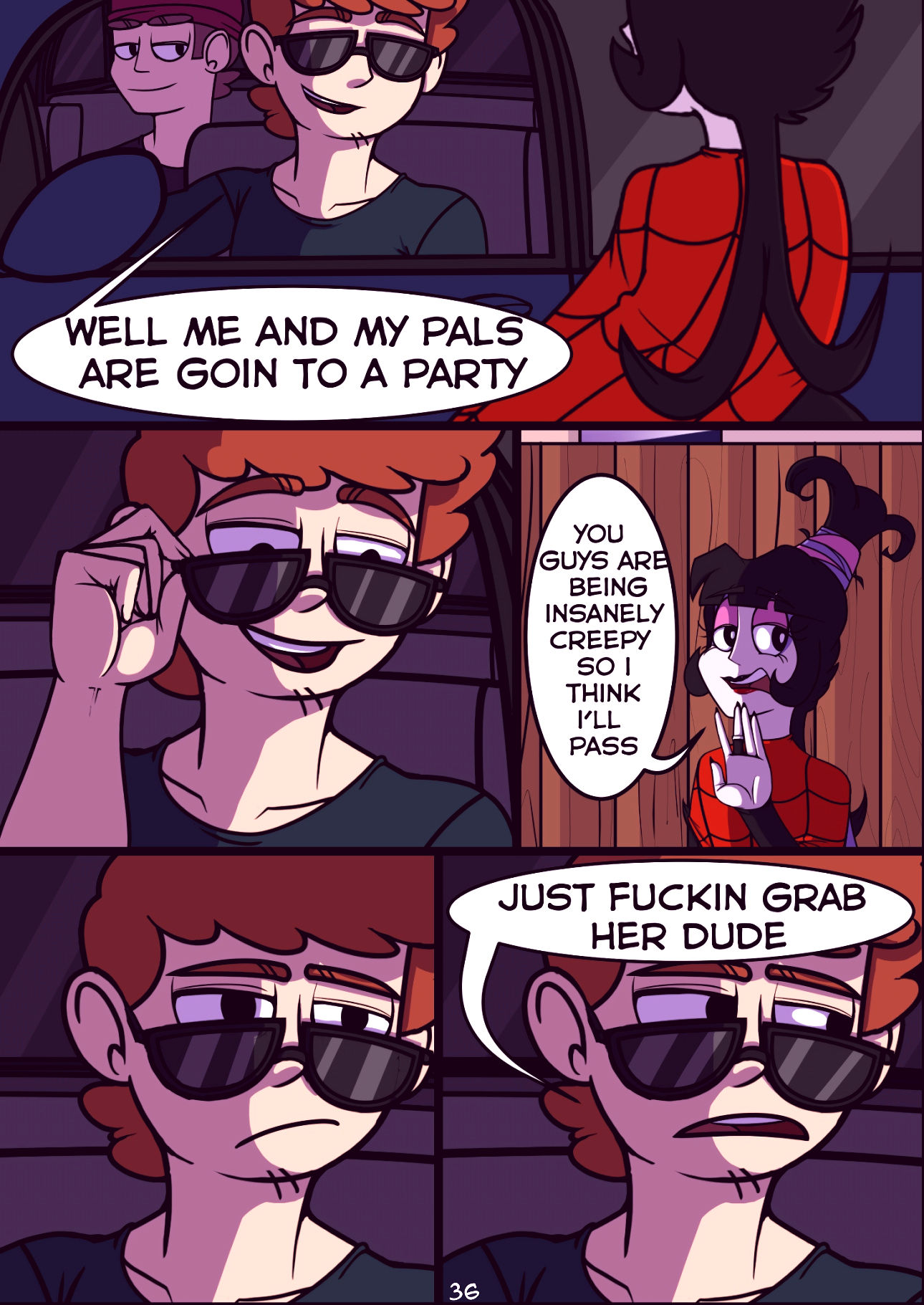 Lewdoween 2020 porn comic picture 37