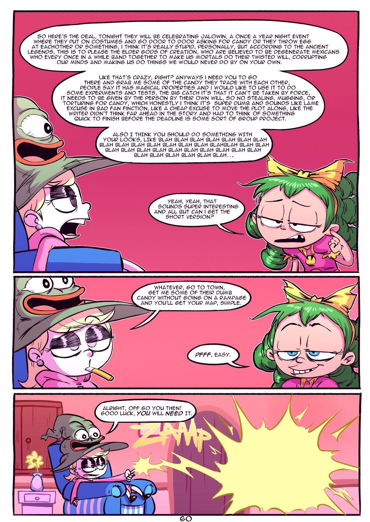 Lewdoween 2020 porn comic picture 61