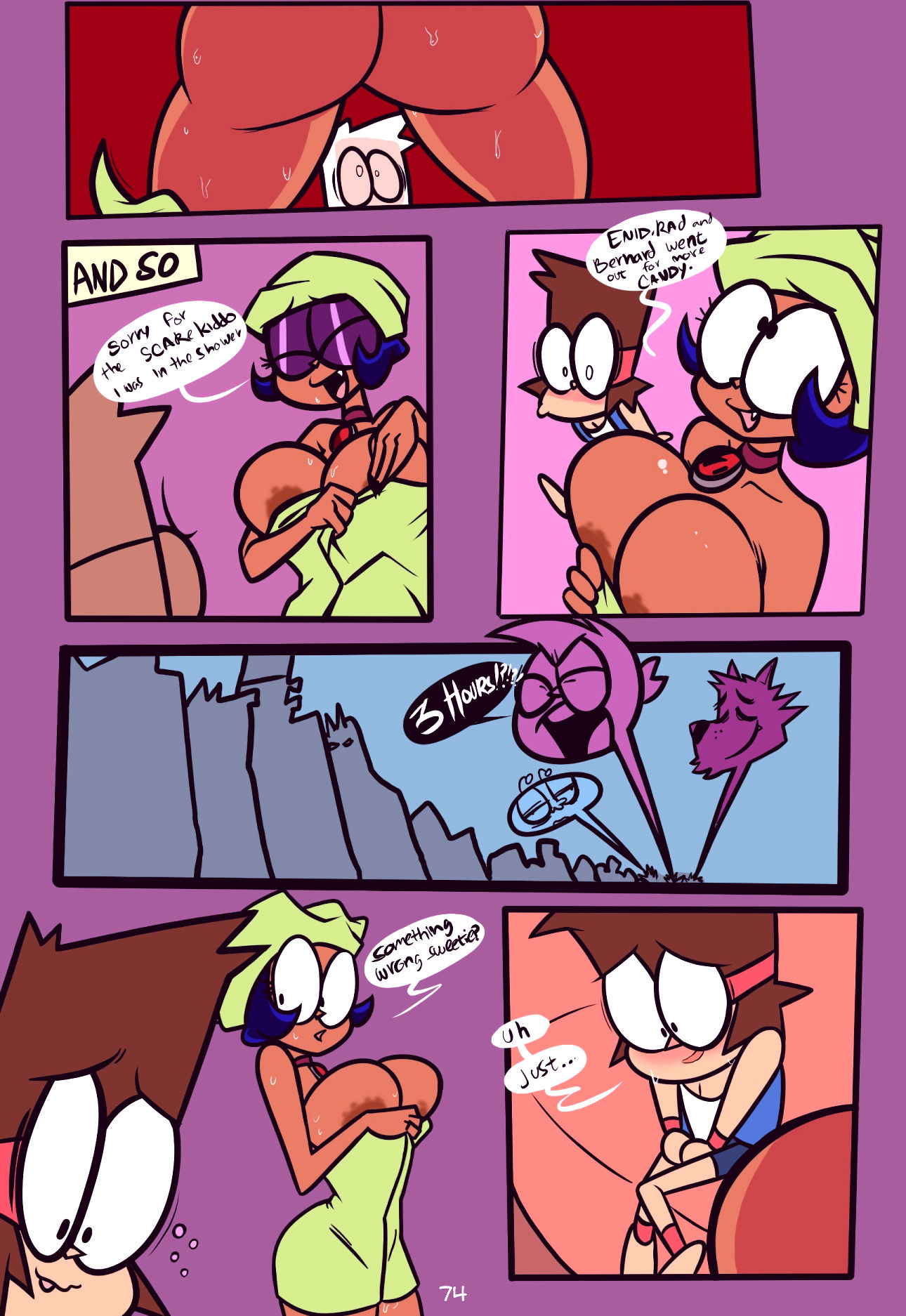 Lewdoween 2020 porn comic picture 75