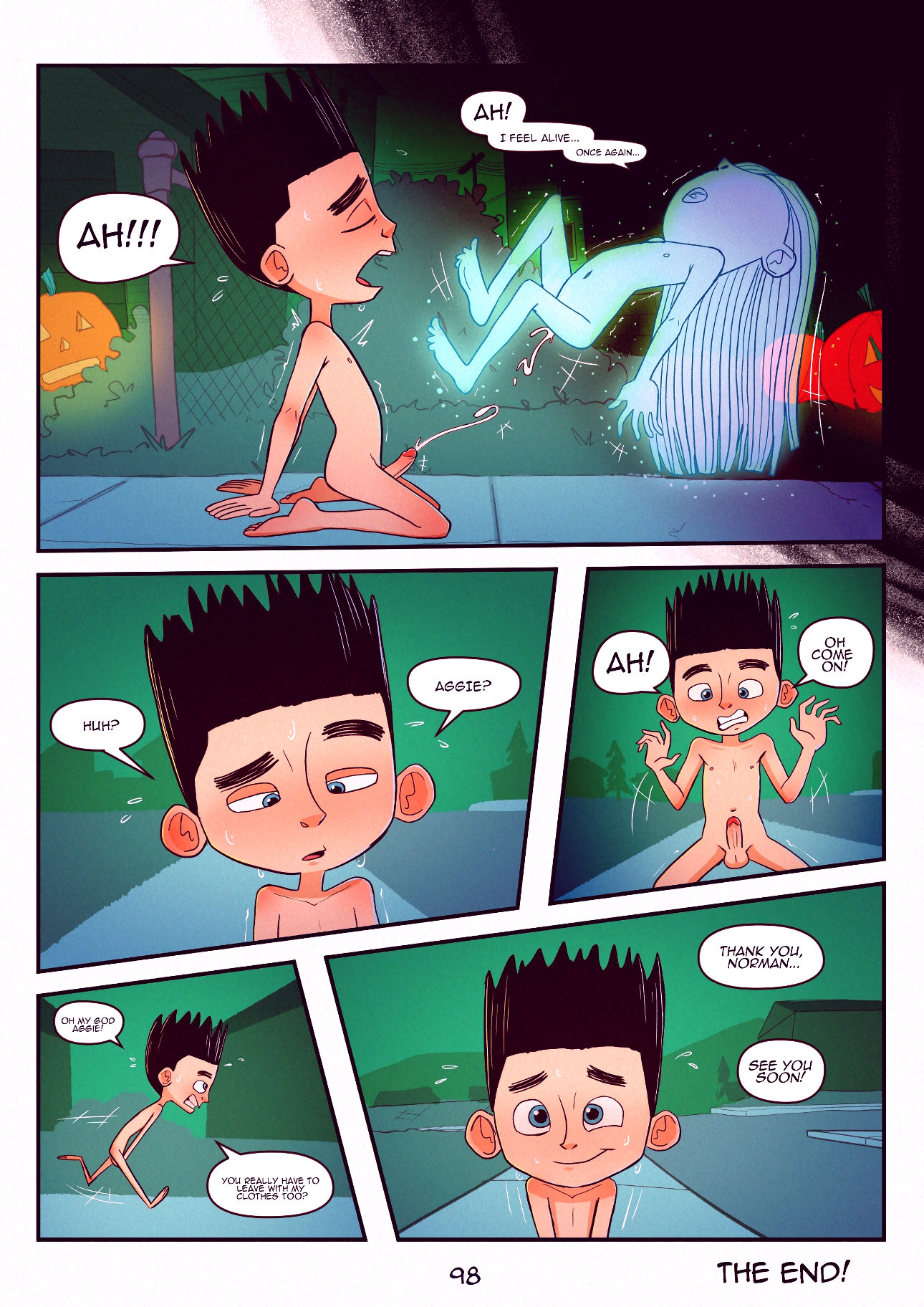 Lewdoween 2020 porn comic picture 99