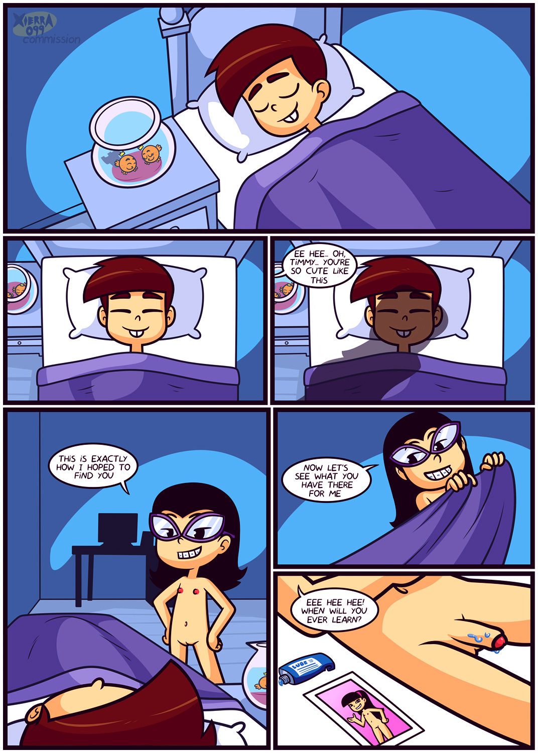 Late night fun porn comic picture 3