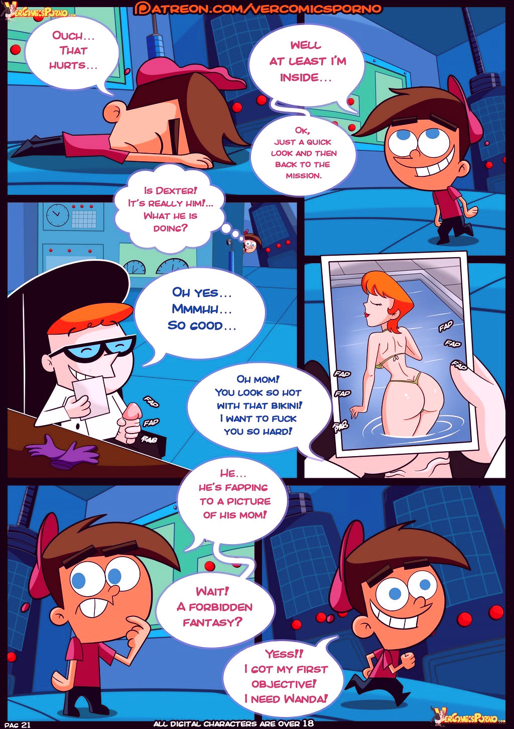 Milf catchers porn comic picture 22
