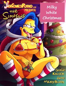 Milky white christmas porn comic picture 1
