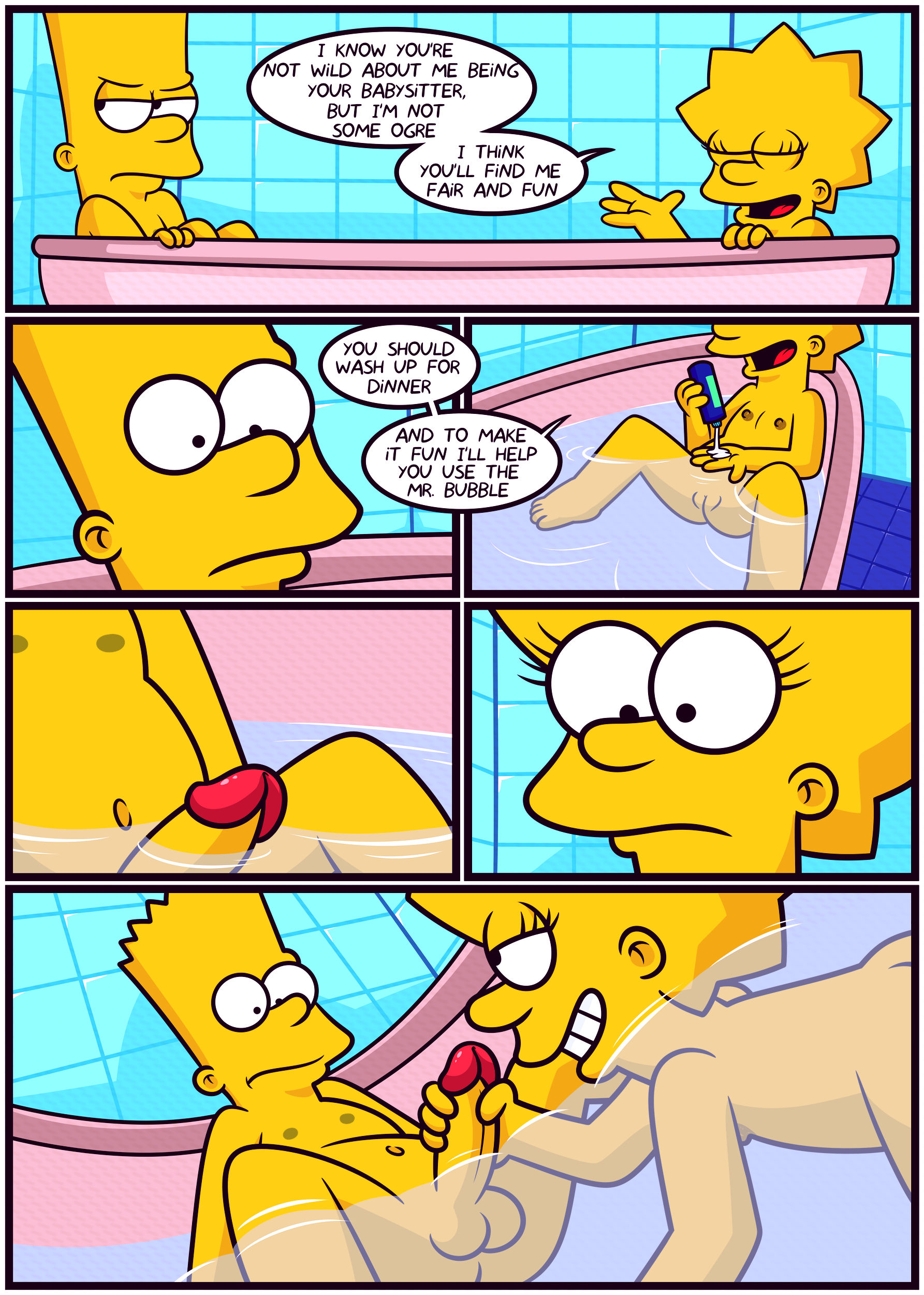 My sister my sitter the porno porn comic picture 9