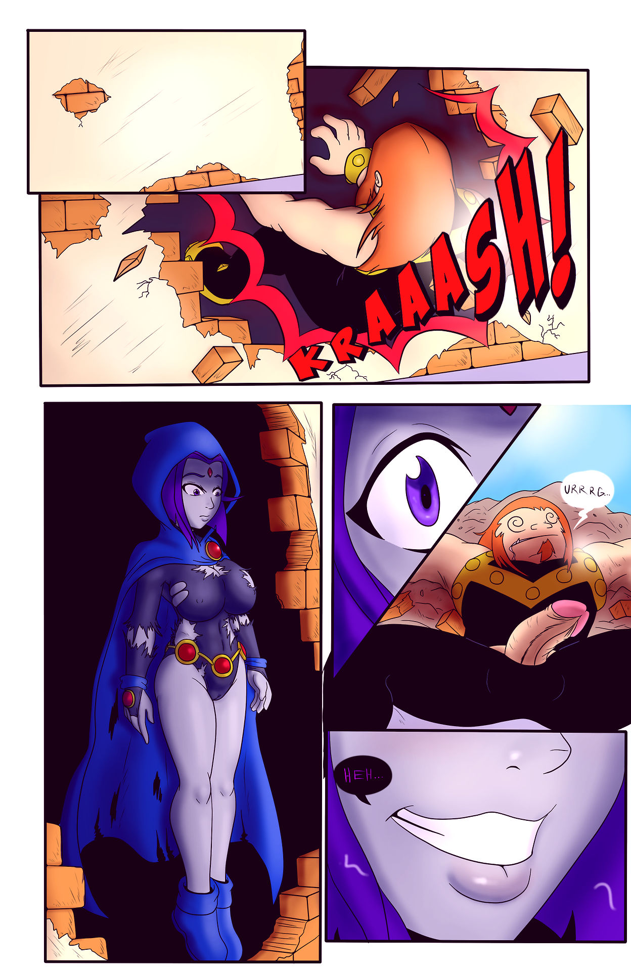Property damage porn comic picture 2