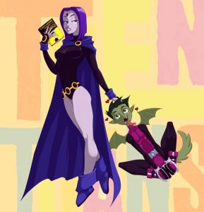 Raven comic just for fun porn comic picture 1