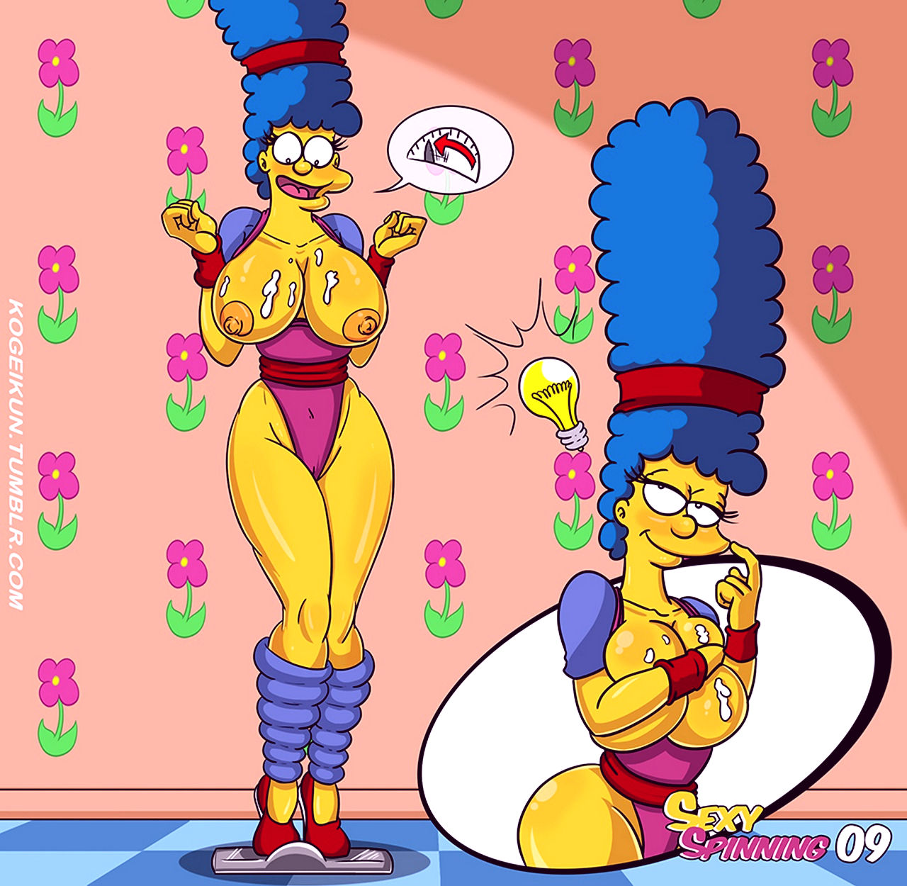 Sexy spinning porn comic picture 10