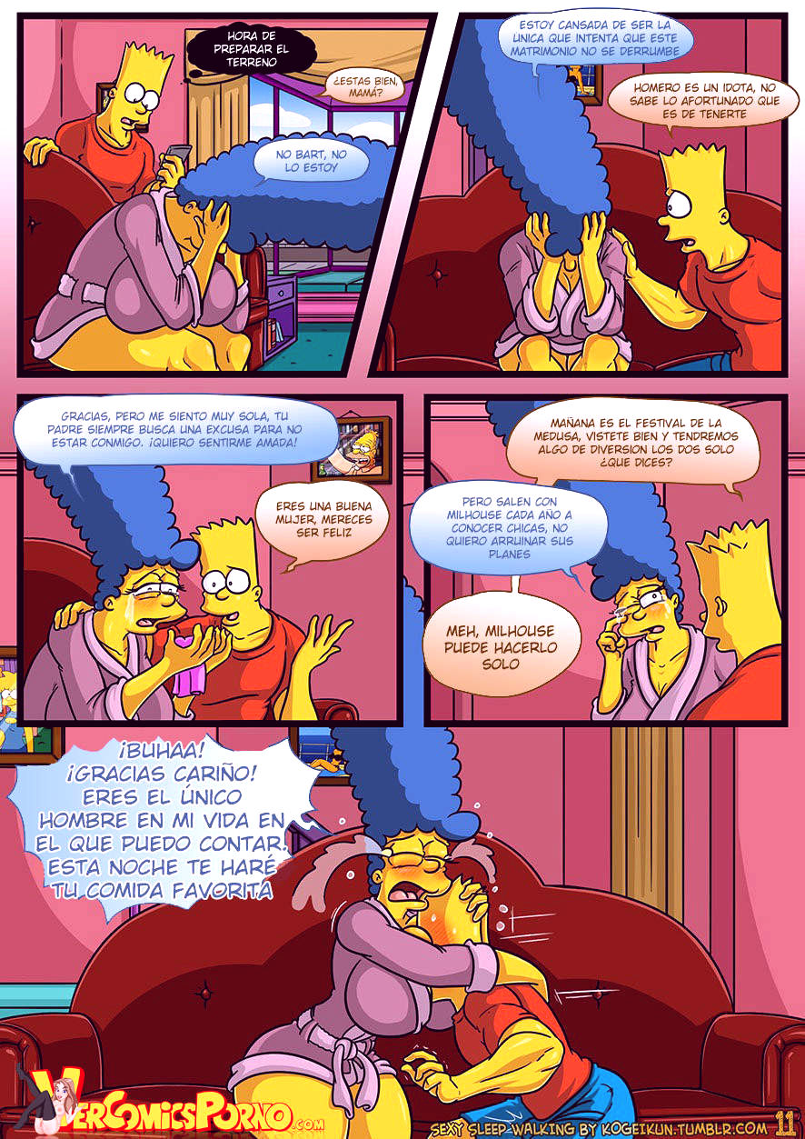 Sexy sleep walking porn comic picture 12