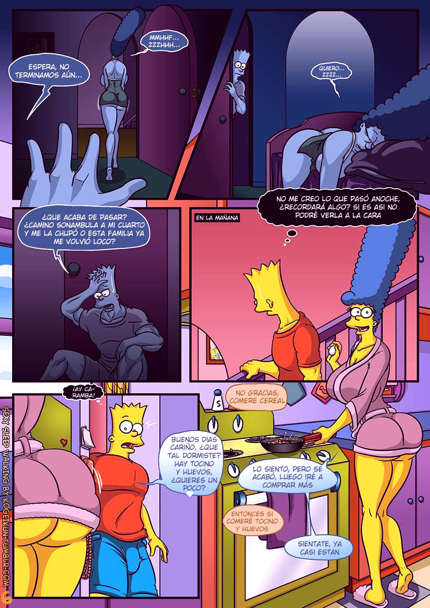 Sexy sleep walking porn comic picture 7