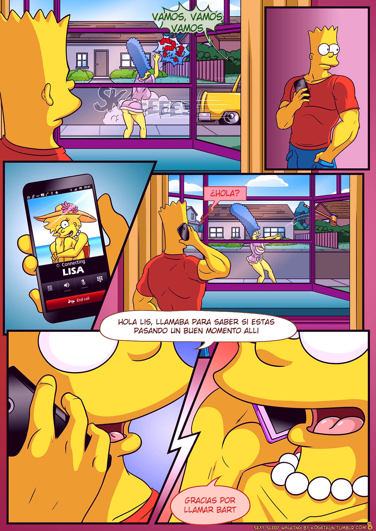 Sexy sleep walking porn comic picture 9
