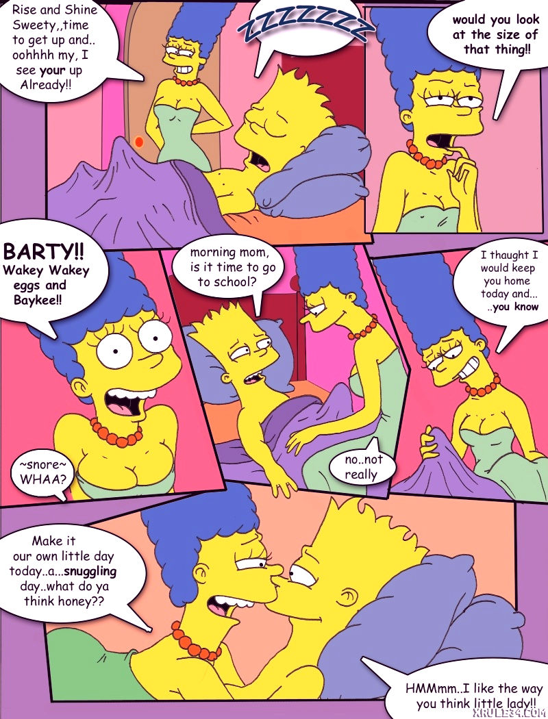 Simpcest porn comic picture 2