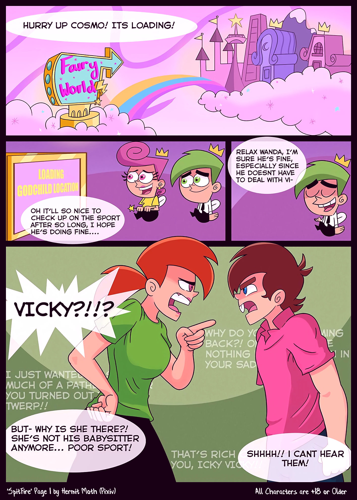 Spit fire porn comic picture 2