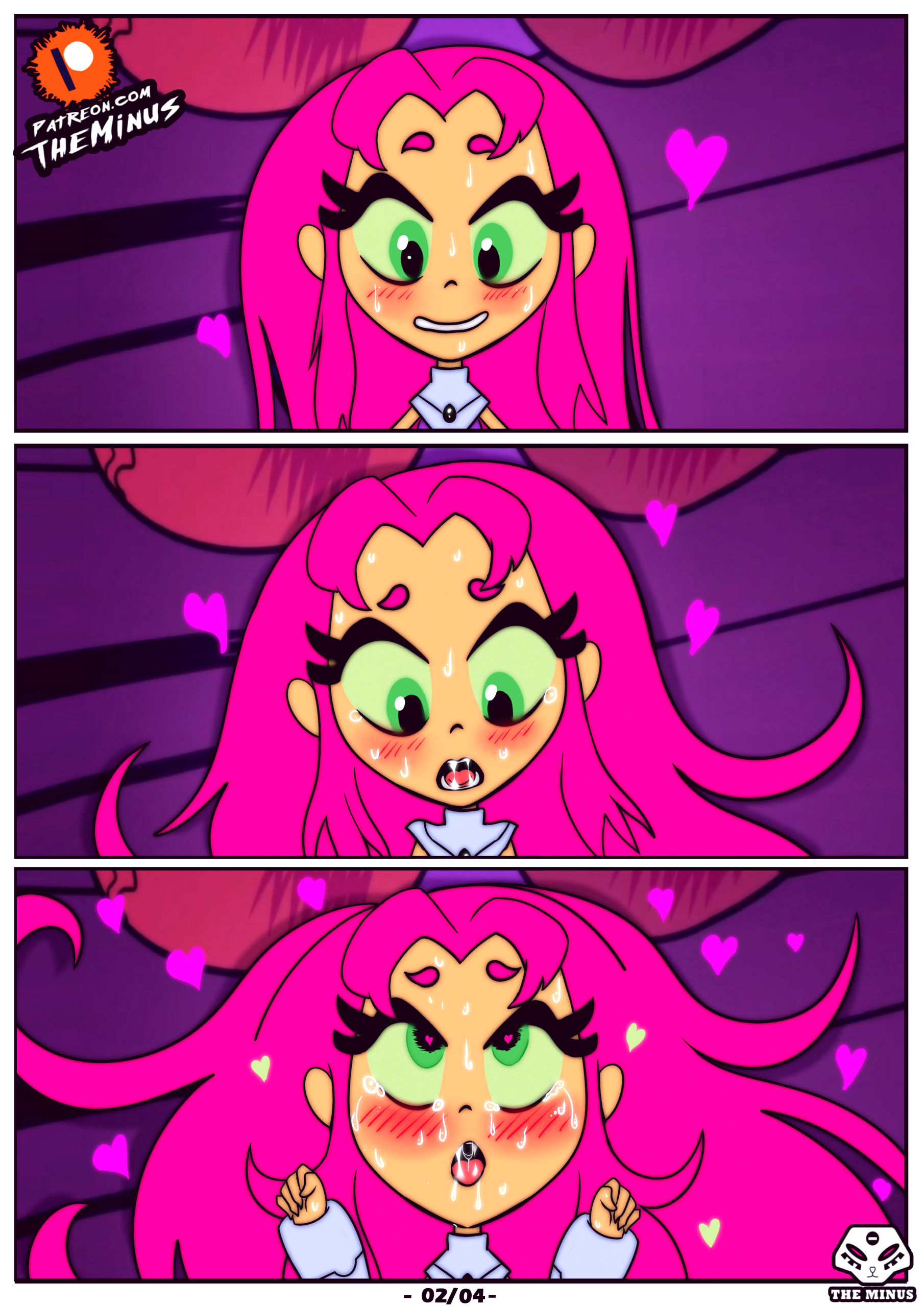 Starfire multiverse porn comic picture 2