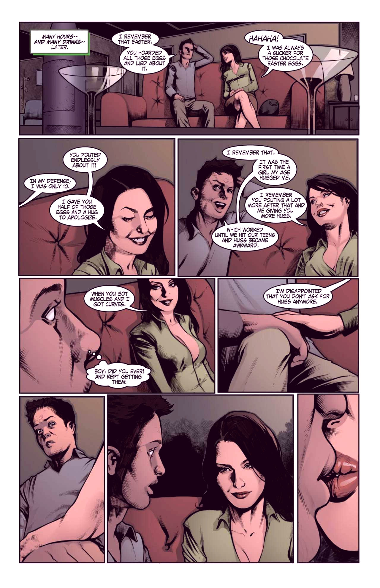 Superheroes after dark extreme porn comic picture 16