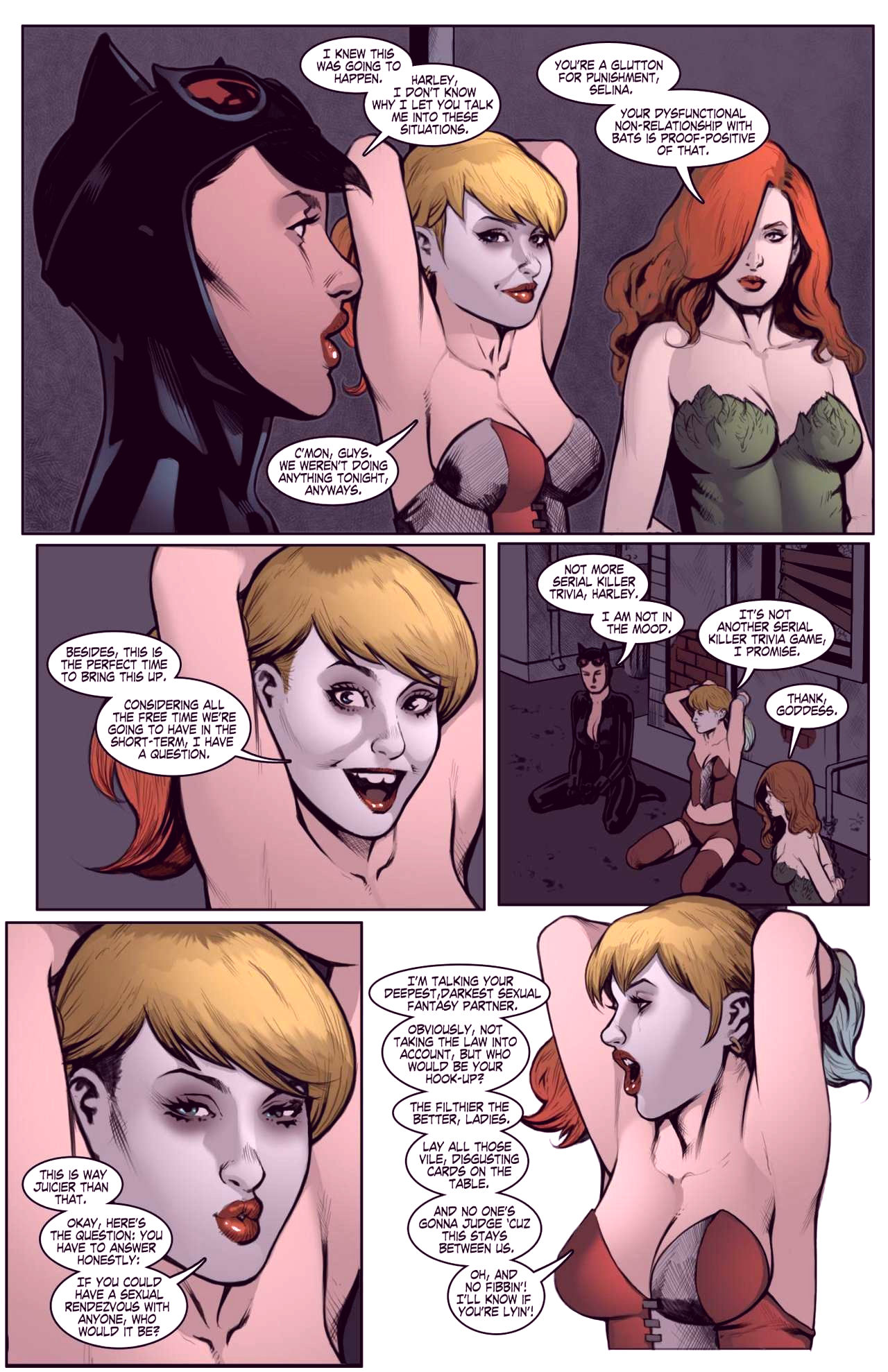 Superheroes after dark extreme porn comic picture 46