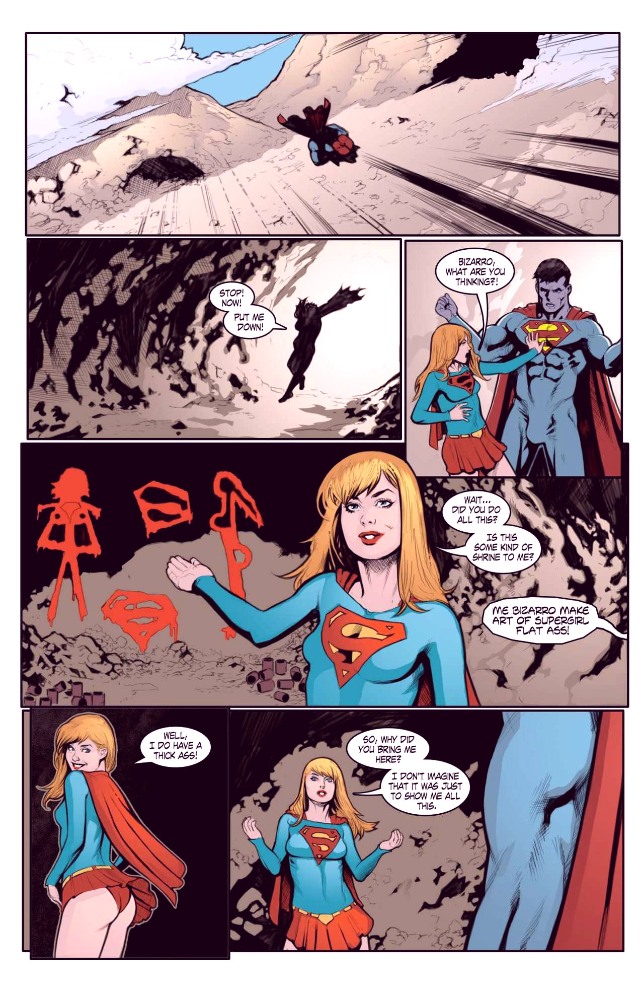 Superheroes after dark extreme porn comic picture 5