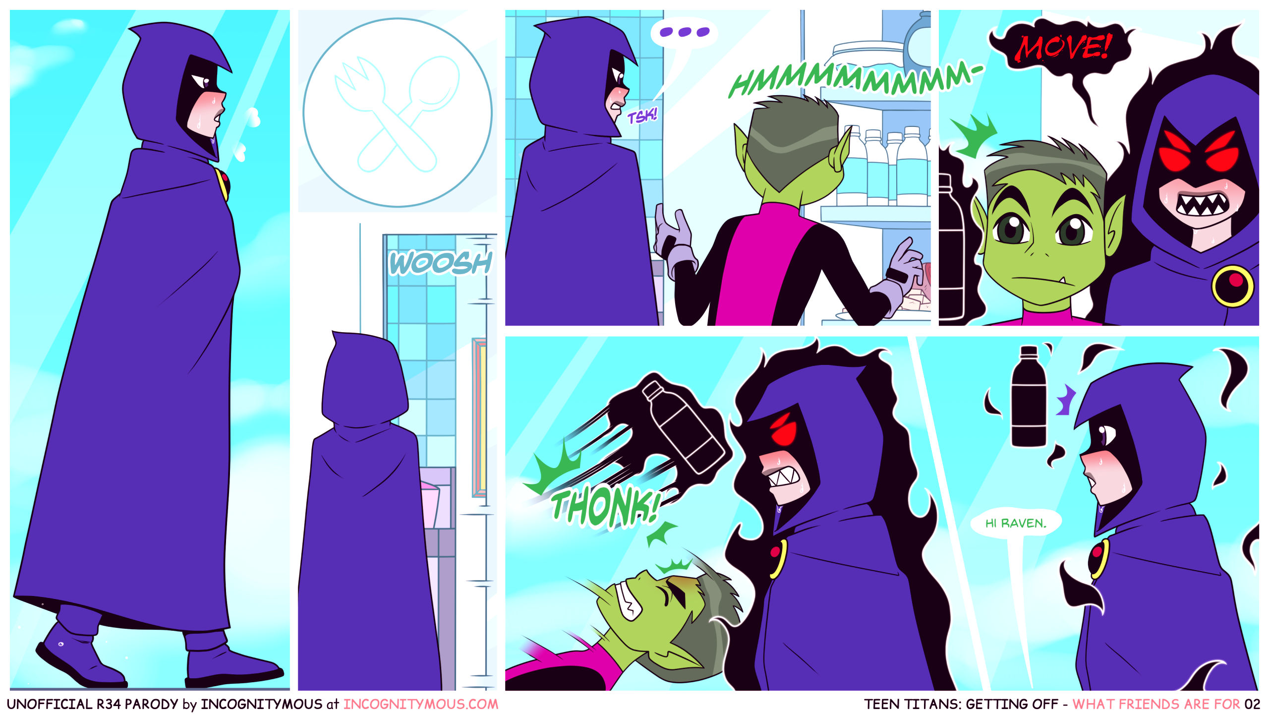 Teen titans getting off porn comic picture 2