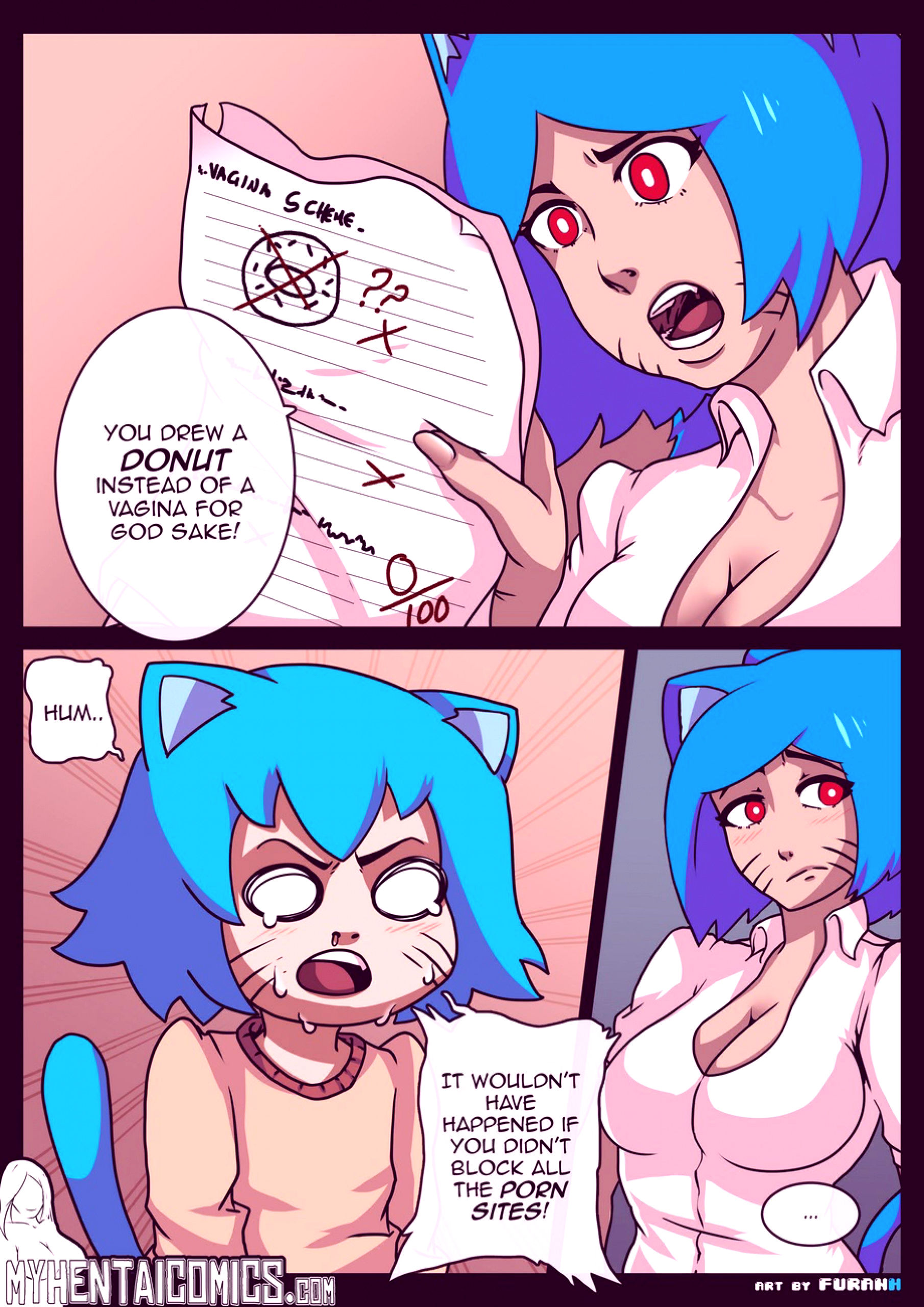 The amazing world of nicole biology lesson porn comic picture 3
