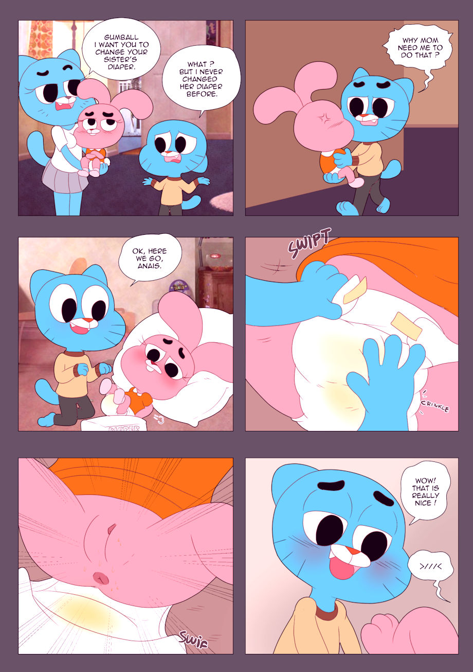 The diaper change porn comic picture 1