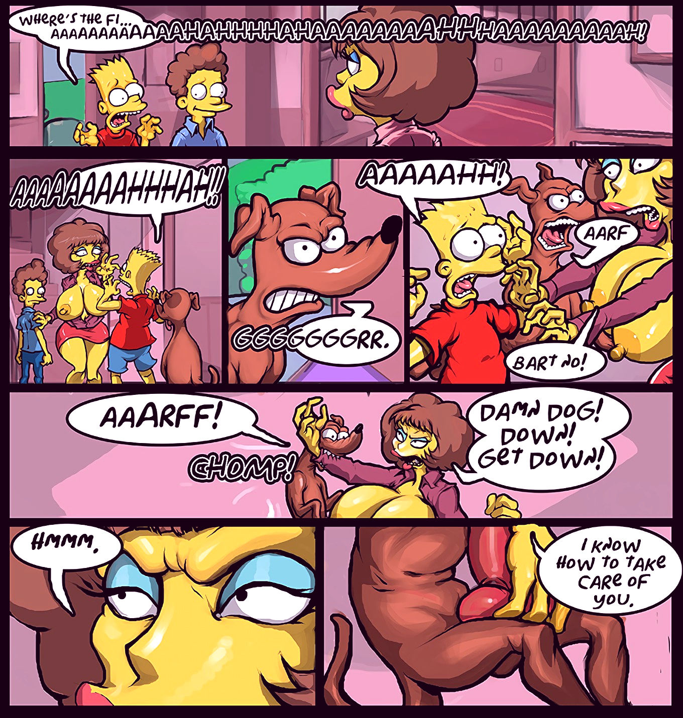 The neighbors porn comic picture 5