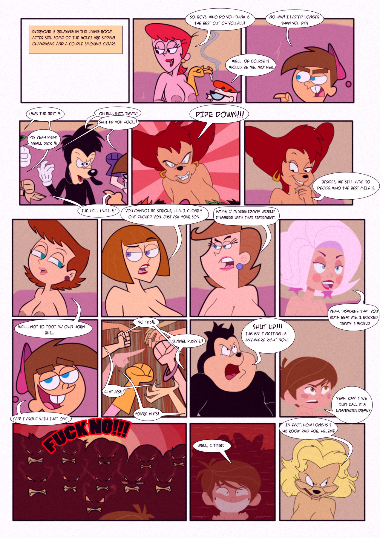 The ultimate milf orgy porn comic picture 24