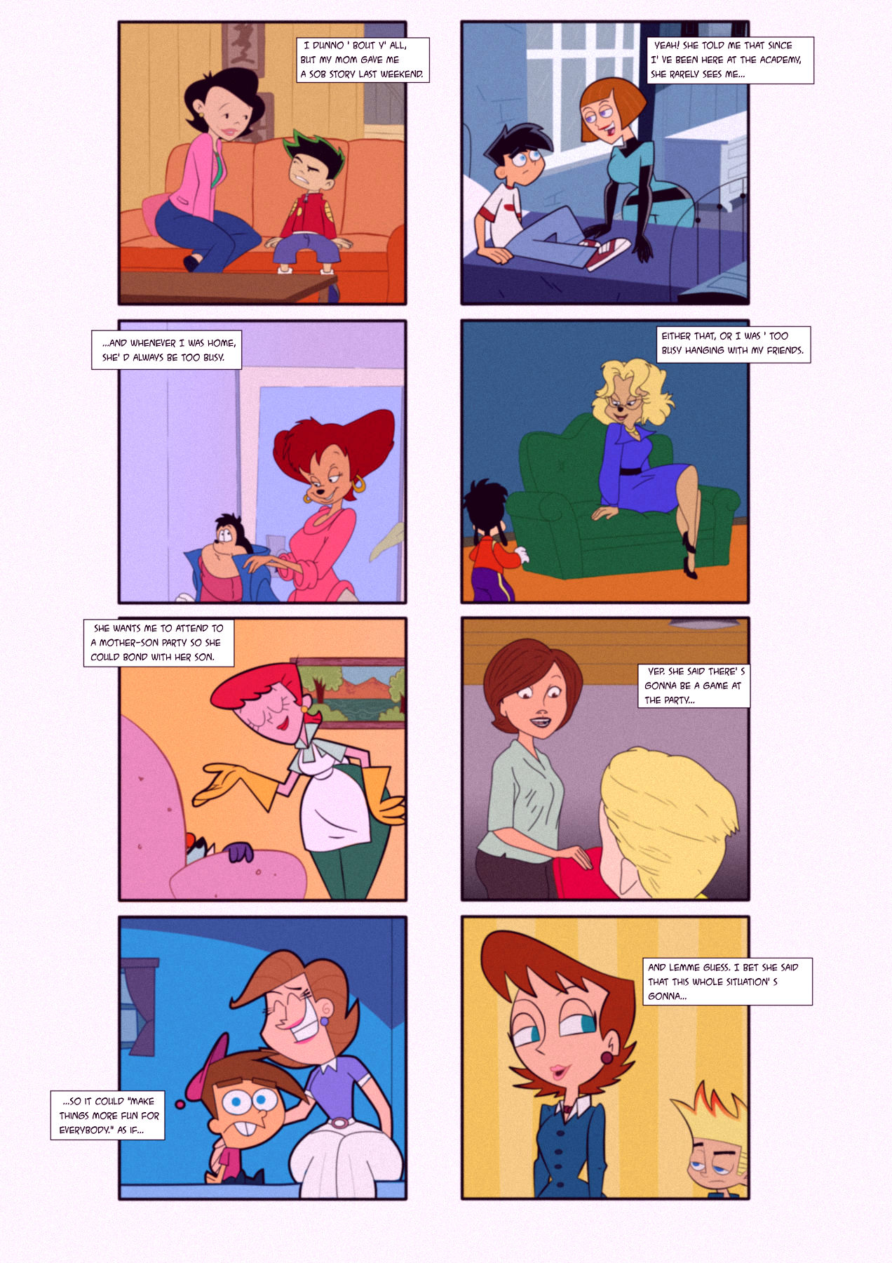 The ultimate milf orgy porn comic picture 4