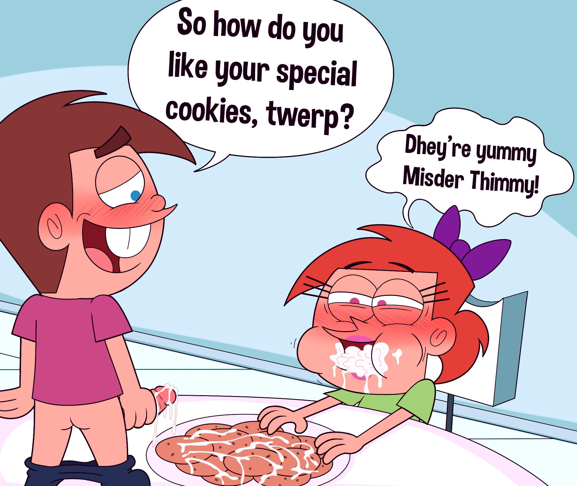 Timmy and loli vicky porn comic picture 13