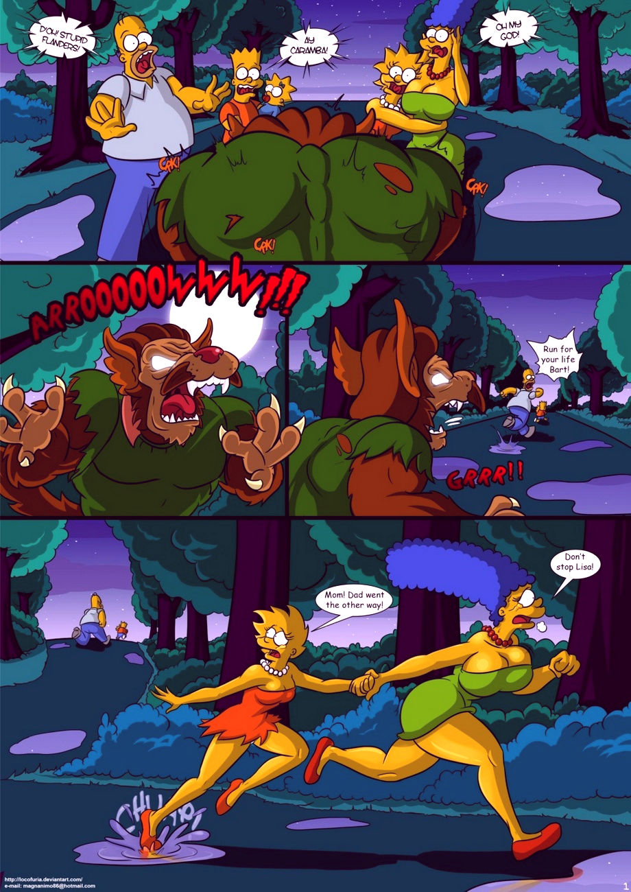 Treehouse of horror 2 porn comic picture 2