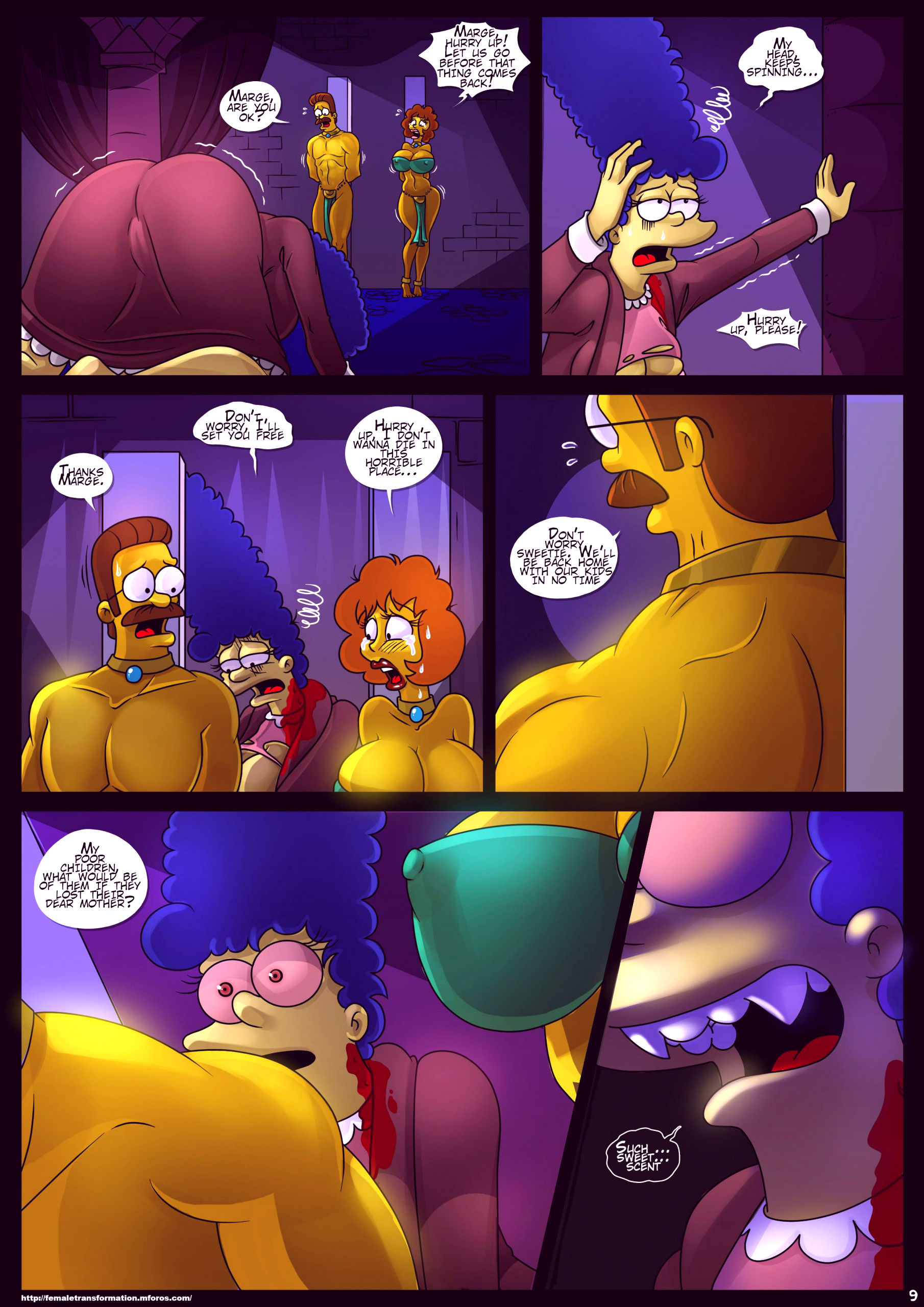 Treehouse of horror 4 porn comic picture 10